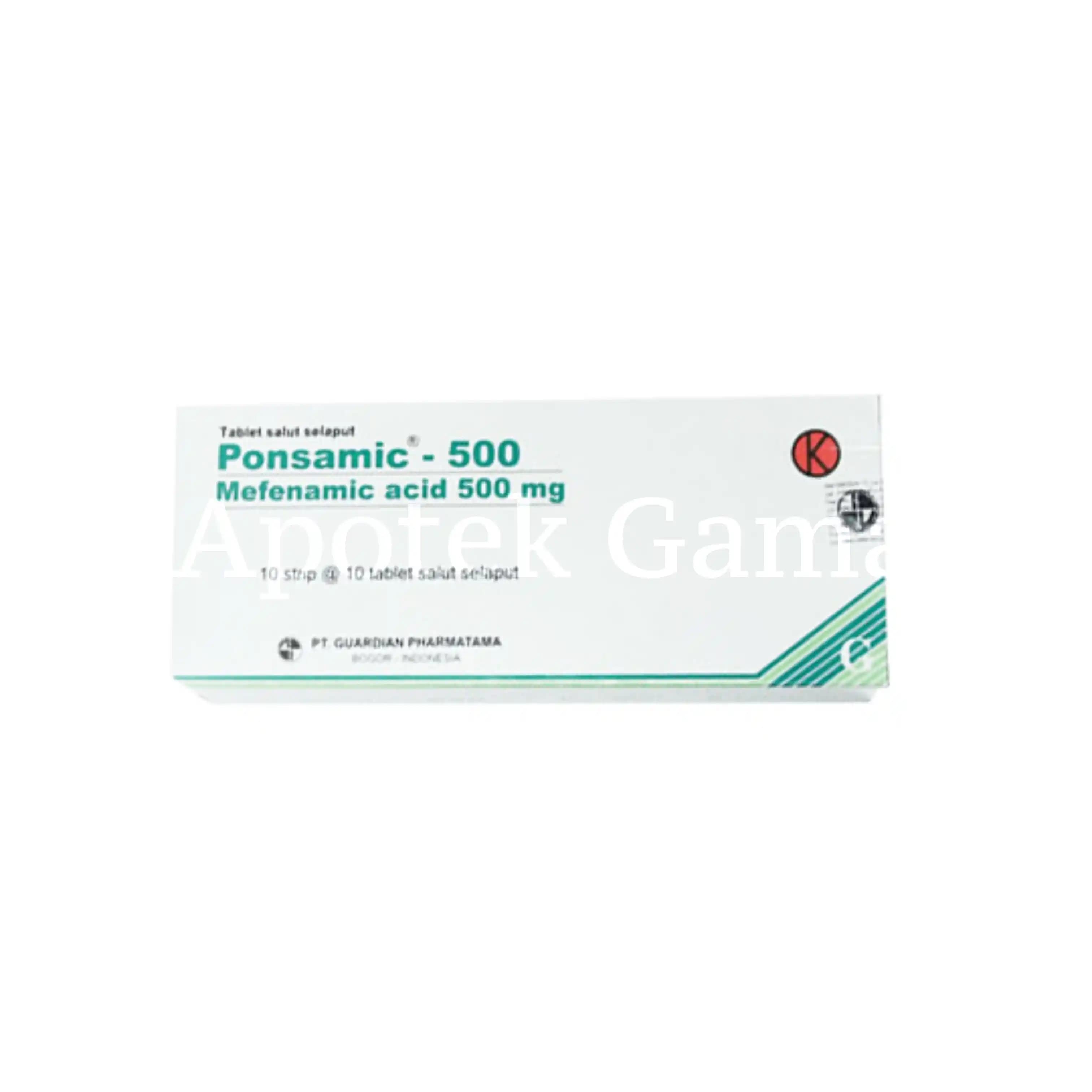 PONSAMIC 500MG TAB