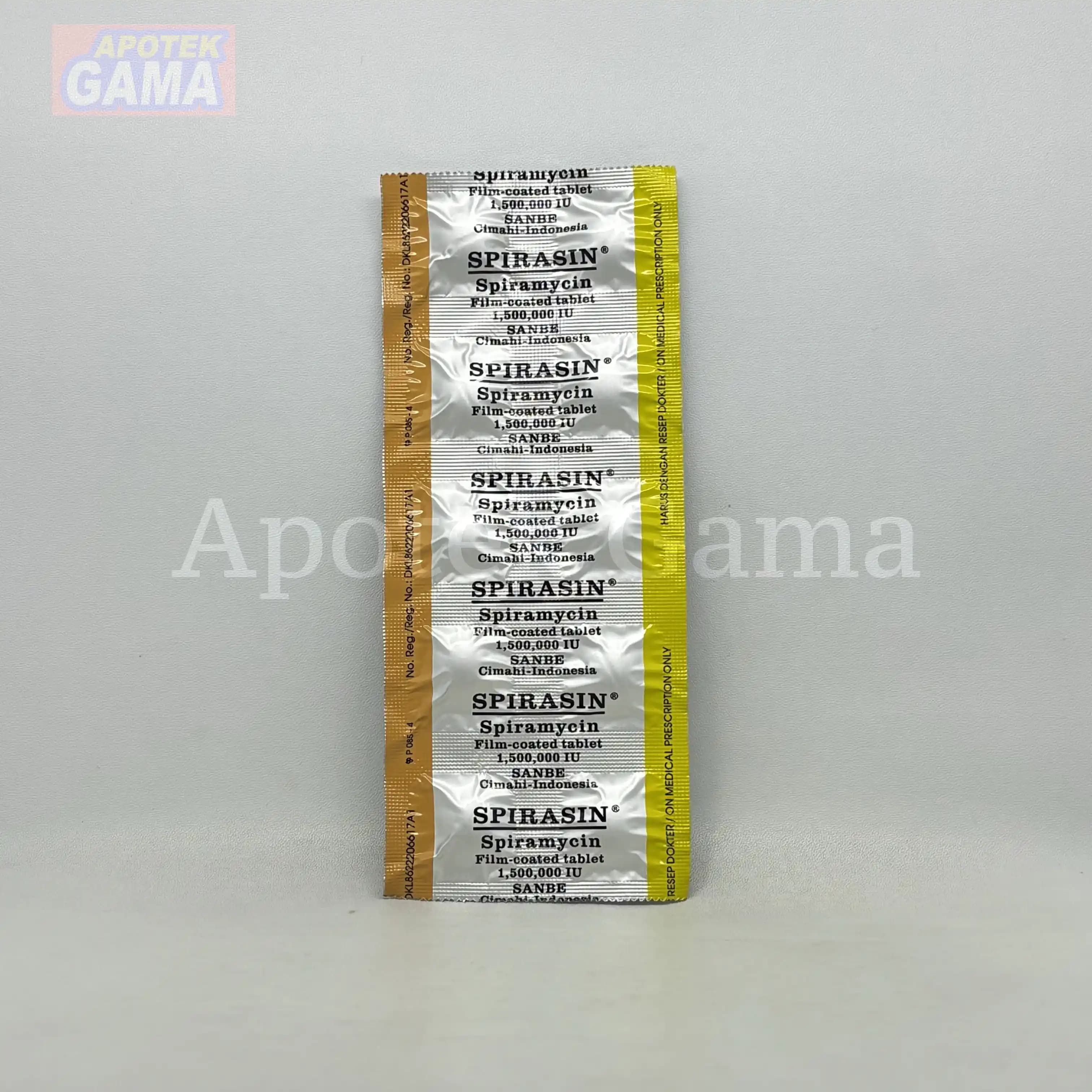 SPIRASIN TAB 500 3