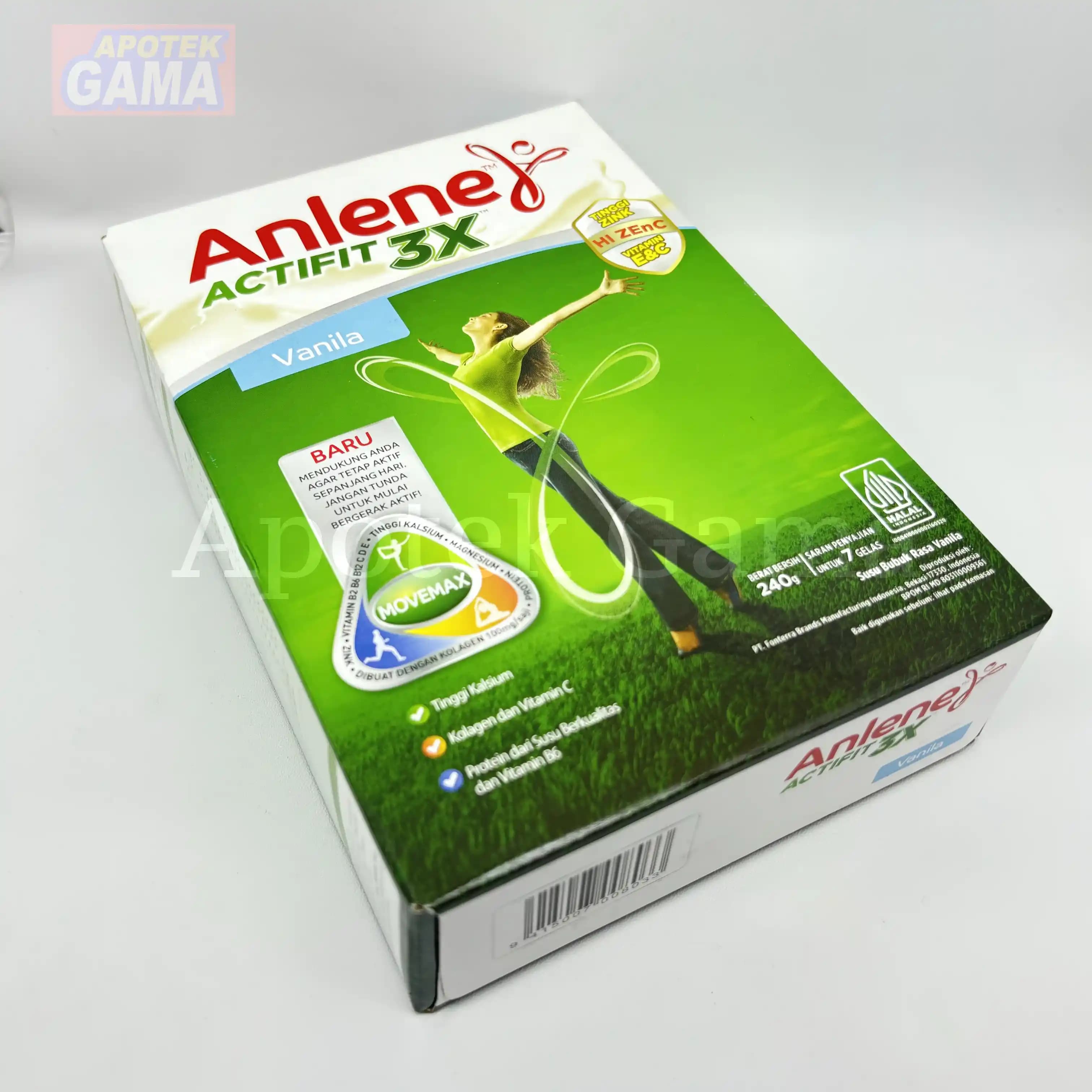 ANLENE ACTIFIT VANILA 250 G 4