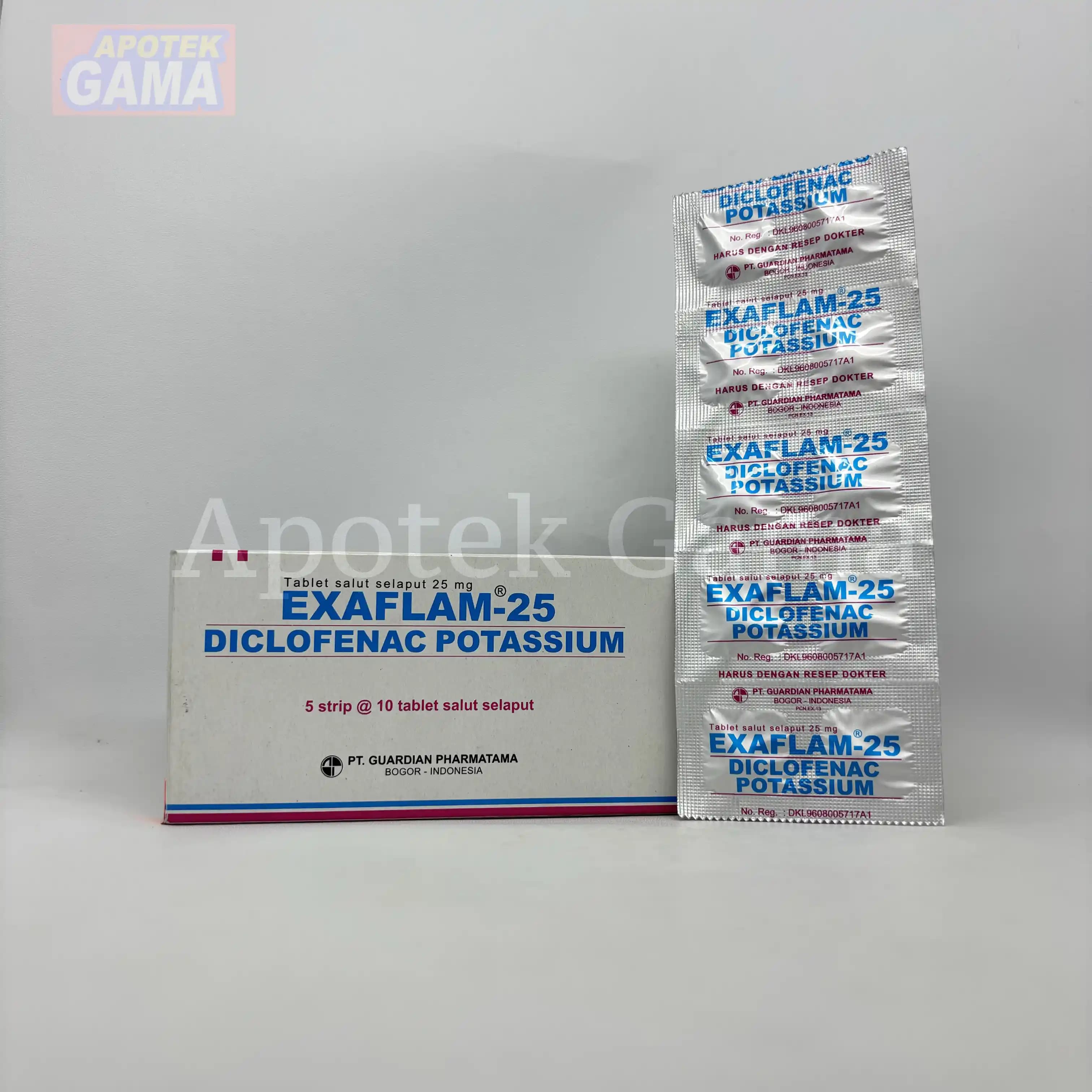 EXAFLAM TAB 25 3
