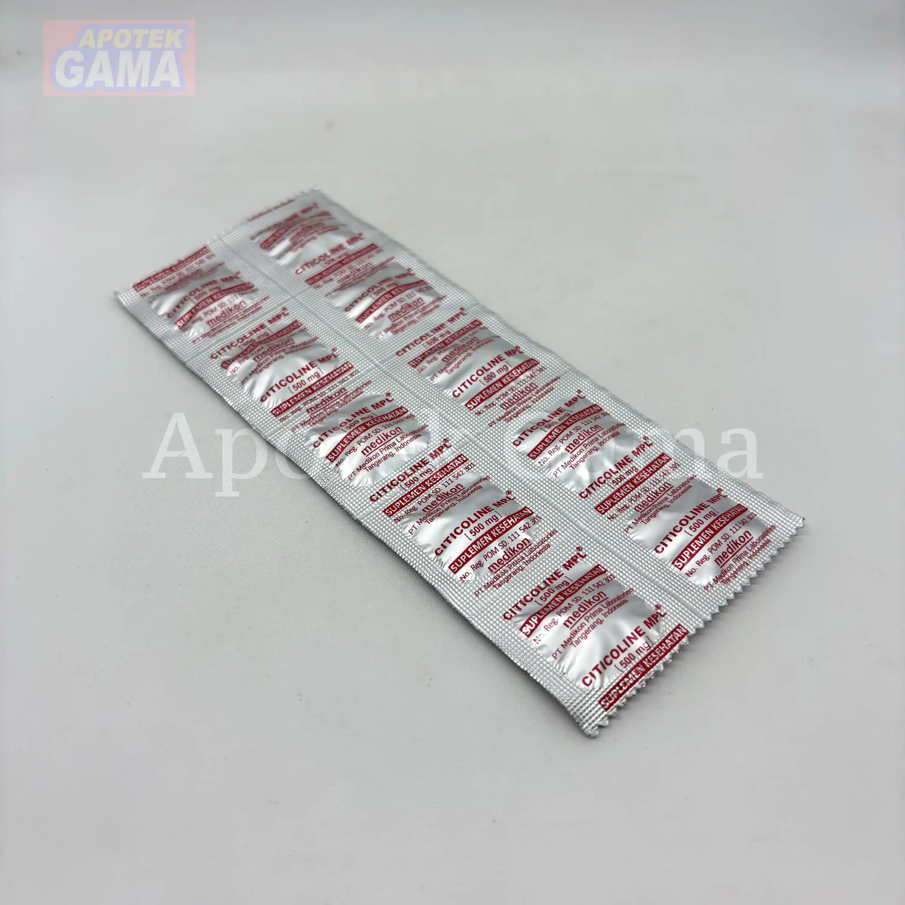 CITICOLINE MPL 500M/30TAB 5