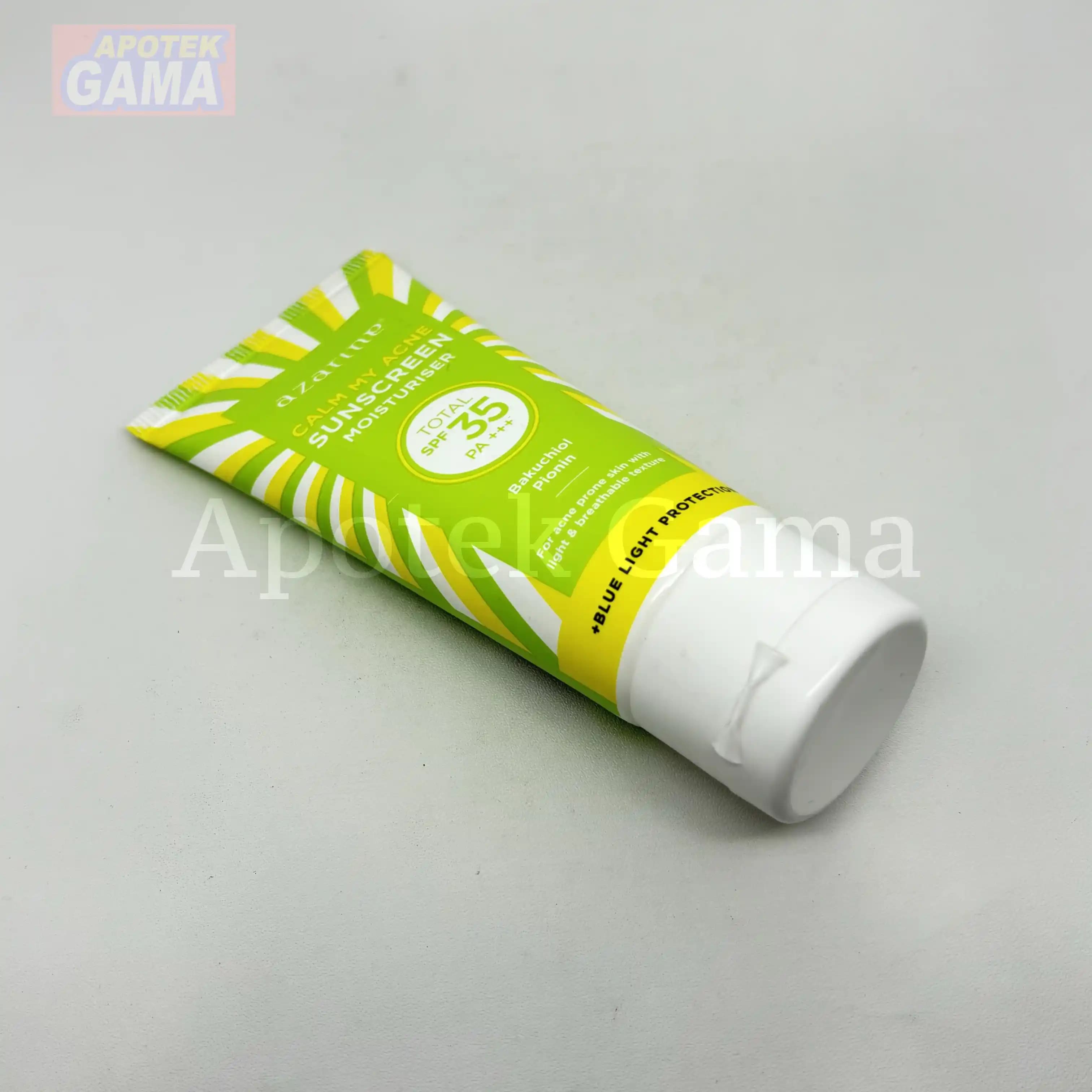 AZARINE CLAM MY ACNE SUNSCREEN MOISTRUIZER SPF 35++ 40 ML 3