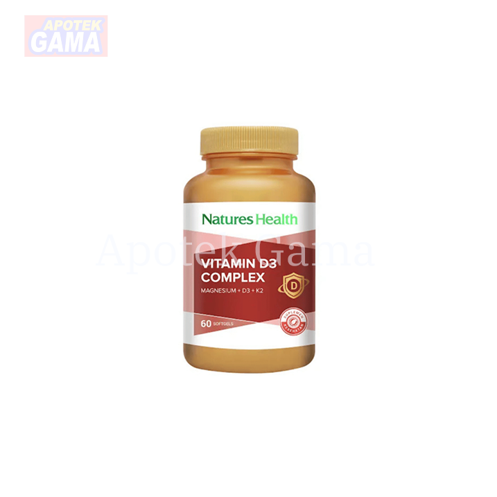 NATURES HEALTH B-COMPLEX +MAGNESIUM 60S