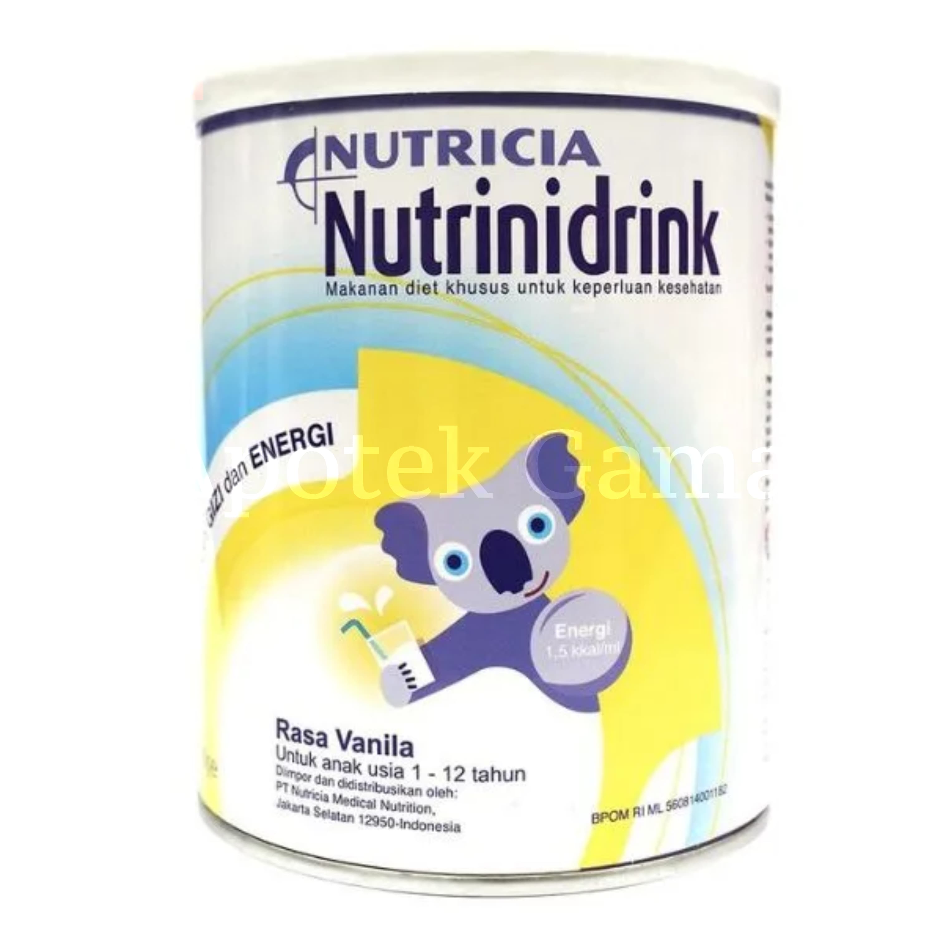 NUTRICIA NUTRINIDRINK VANILA 400G 3