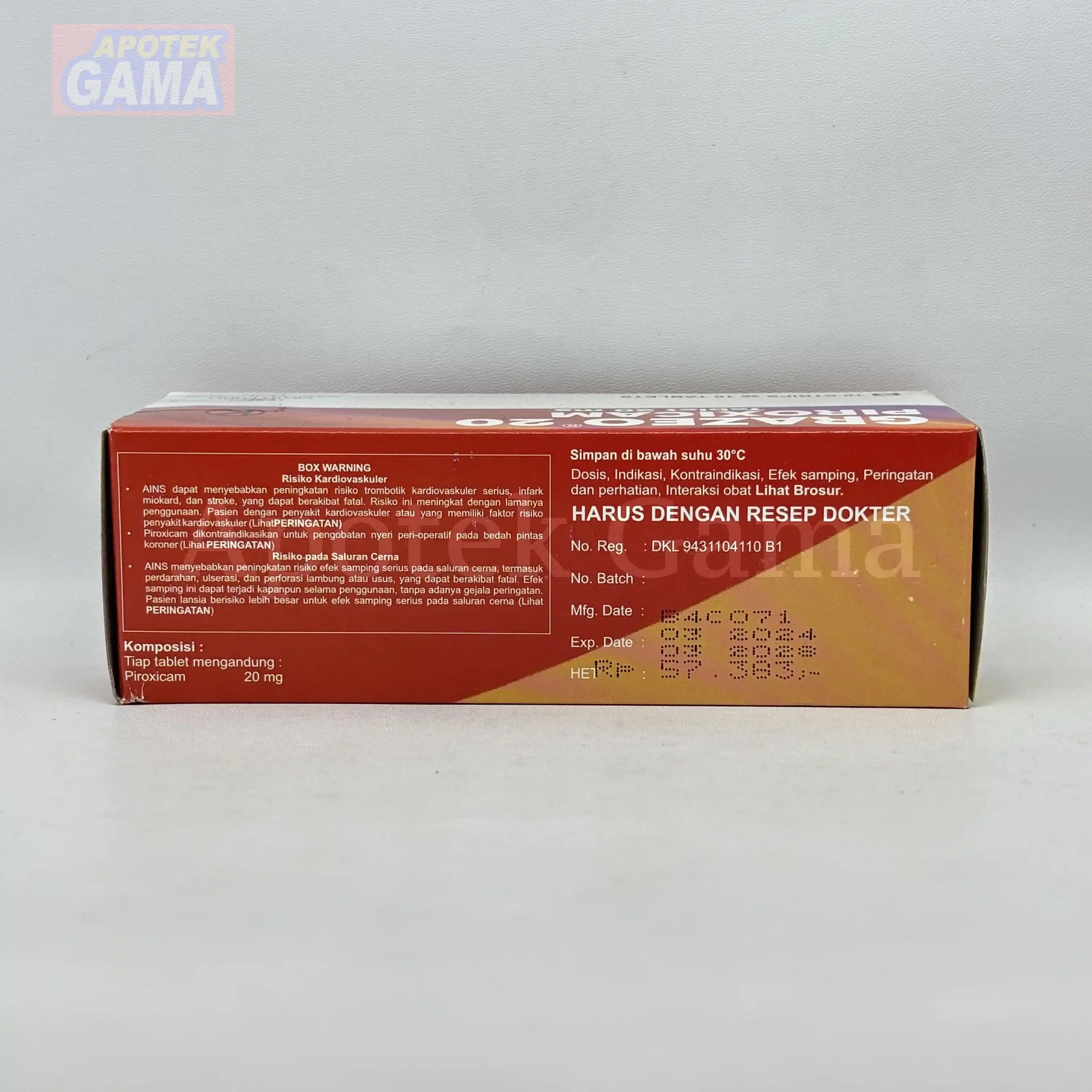 GRAZEO 20 TAB