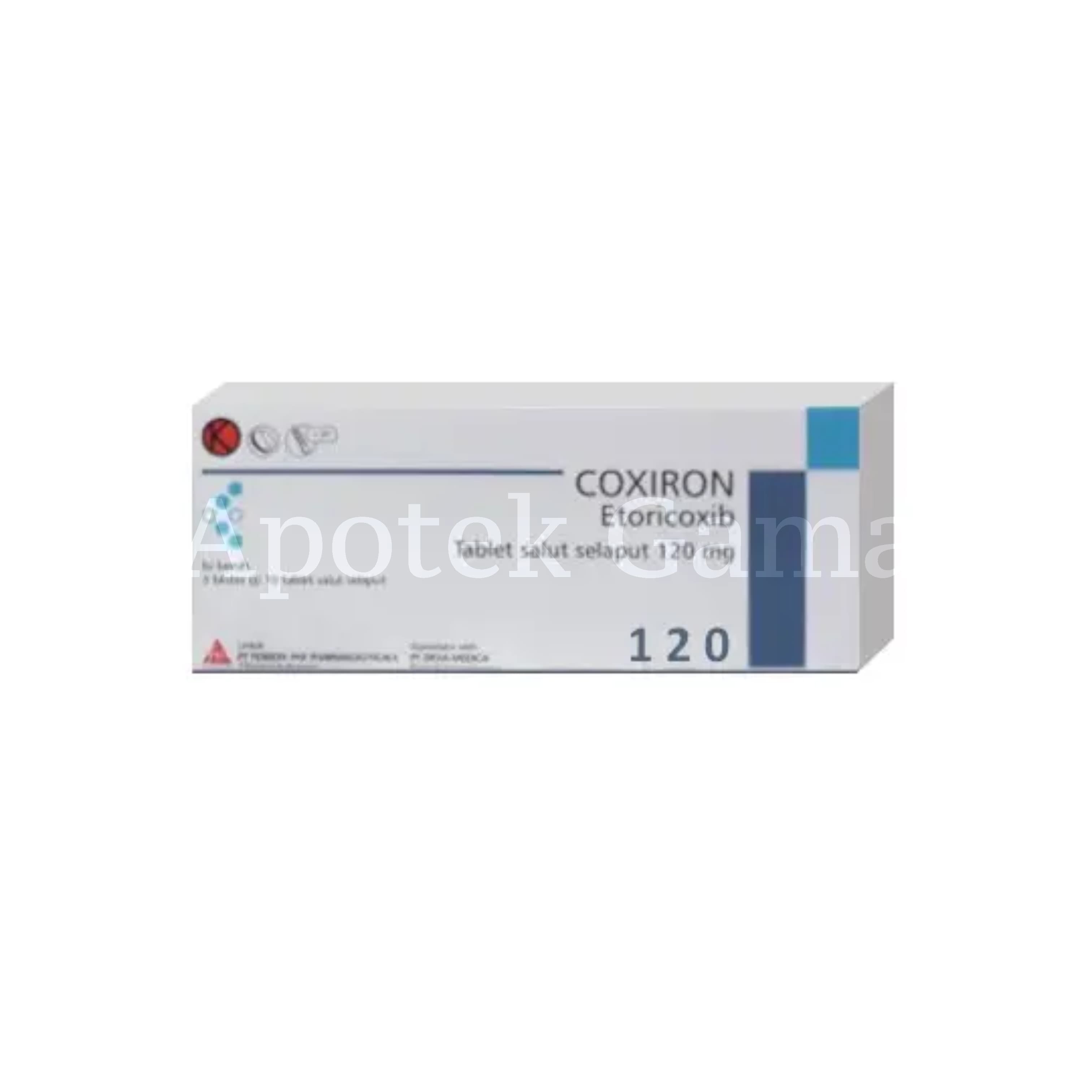COXIRON TAB 120 MG