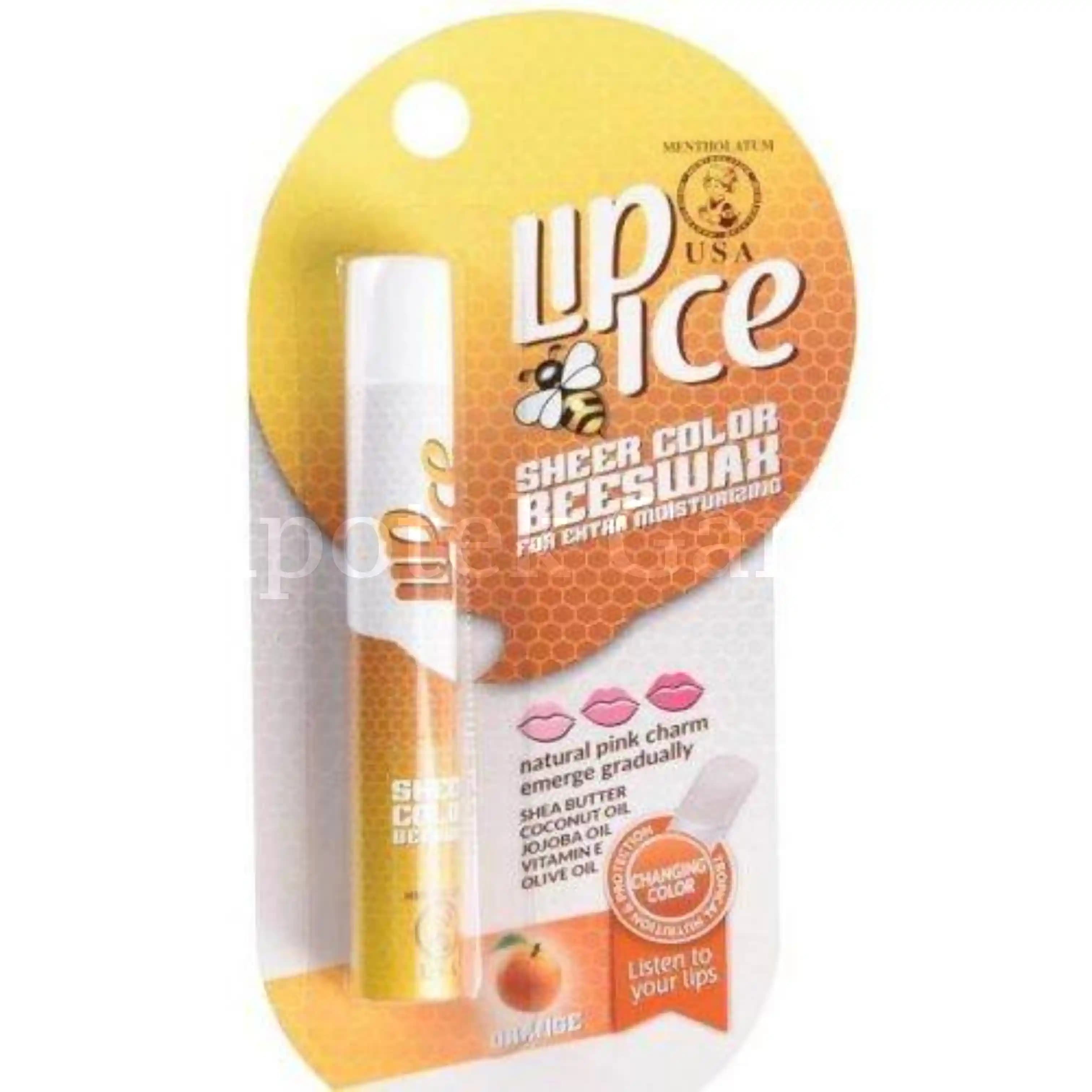 ACNES LIP ICE SHEER COLOR BEE WAX ORANGE