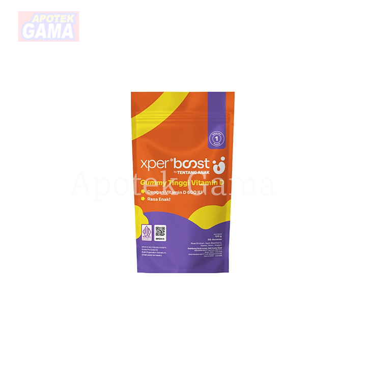 EXPERT BOOST GUMMY VIT 600 IU 30PCS