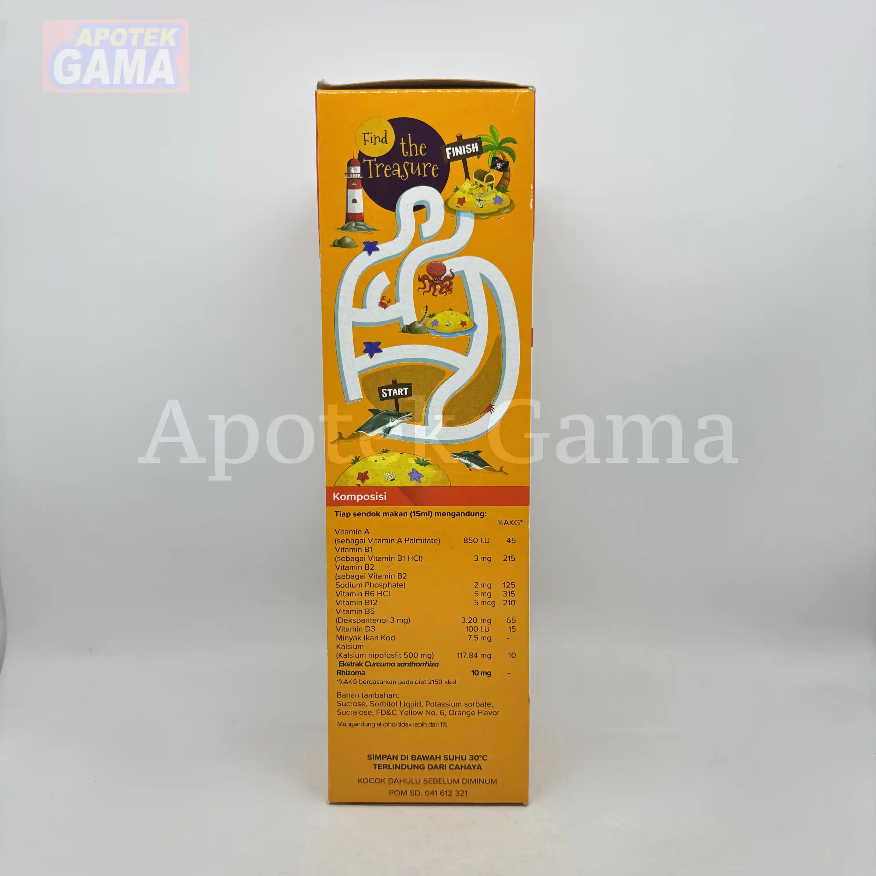 CURCUMA PLUS GROW EMULSION JERUK 200ML 5