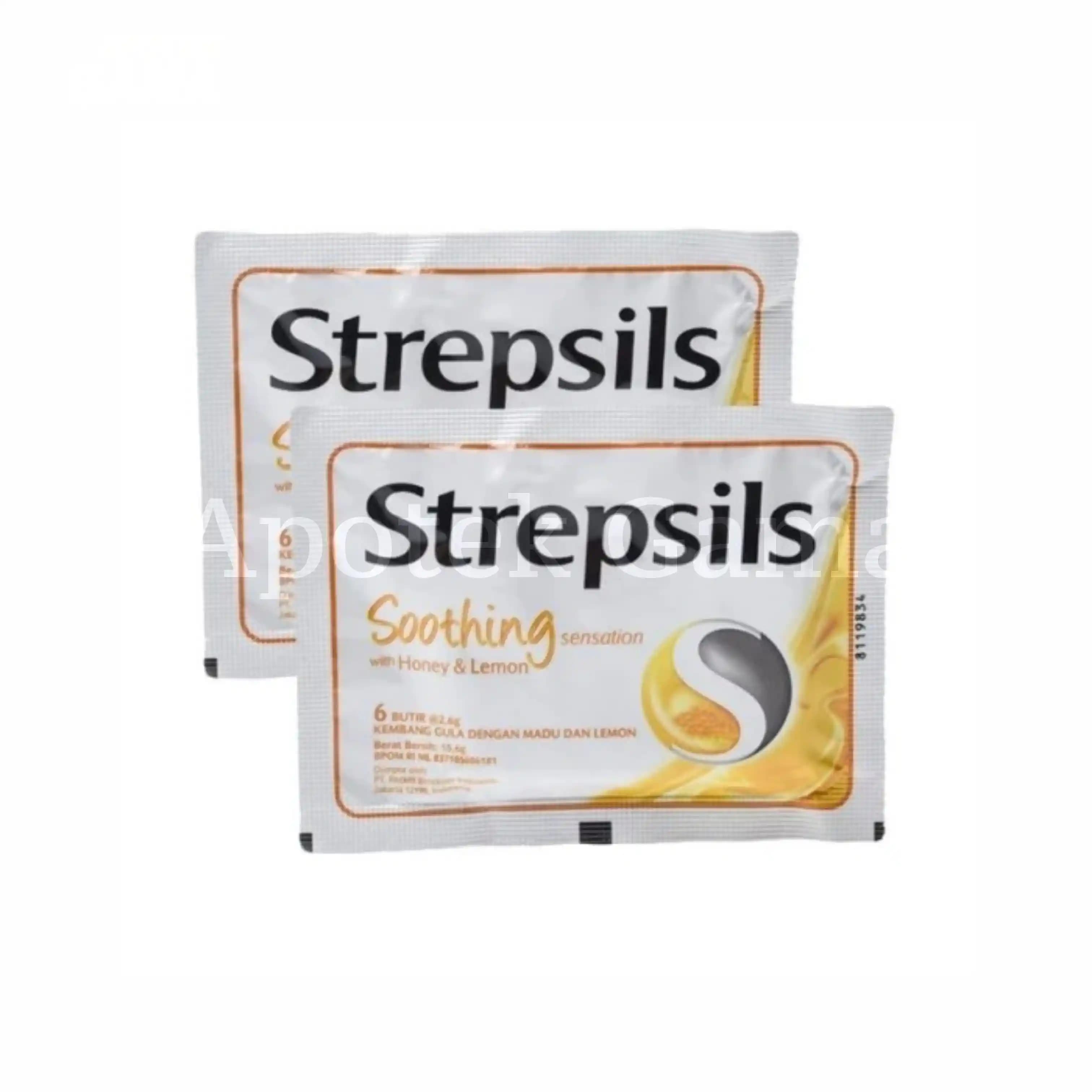 STREPSIL SOOTHING HONEY&LEMON 2