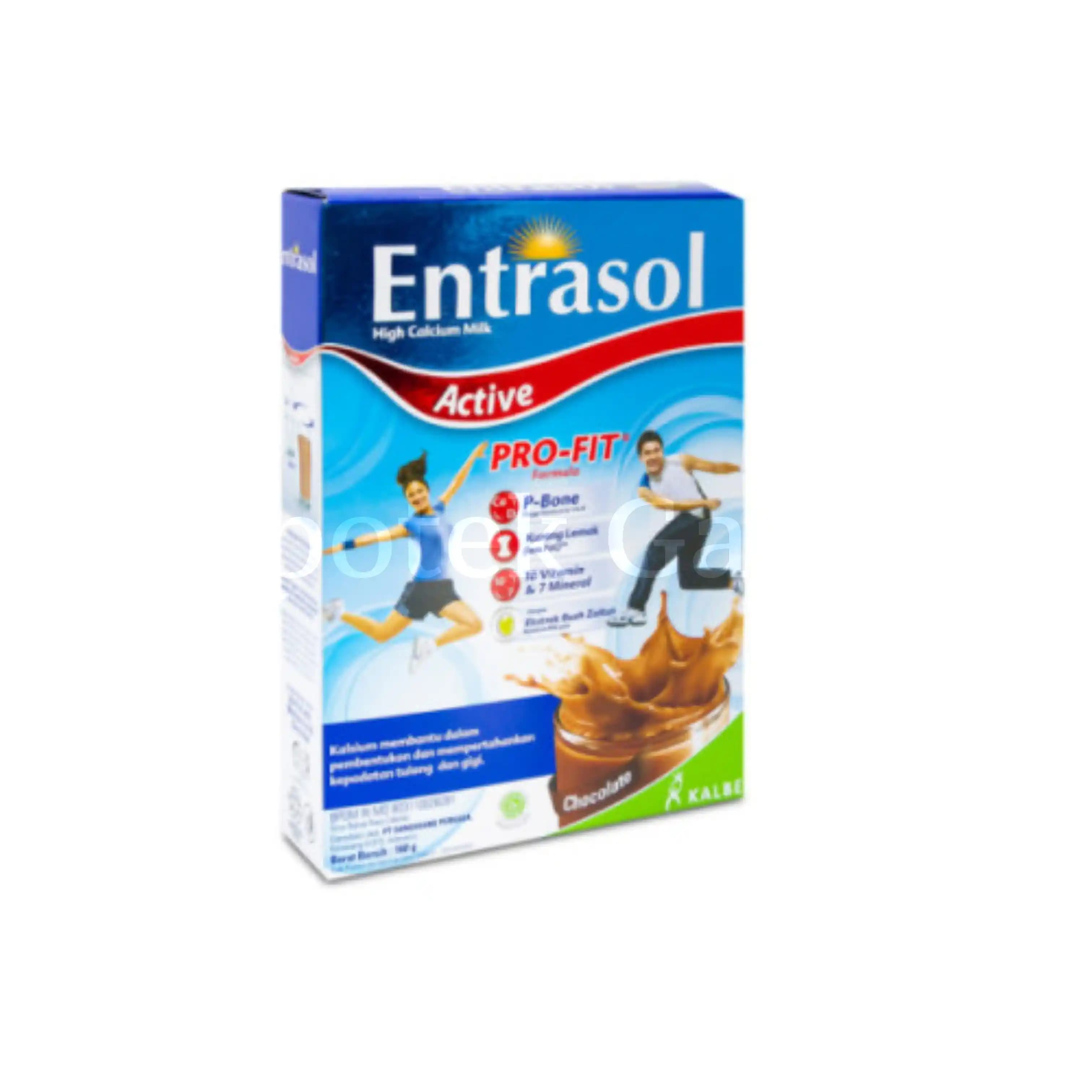 ENTRASOL ACTIVE CHOCOLATE 150 G
