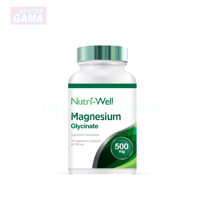 NUTRIWELL MAGNESIUM GLYCINATE 500MG 30S