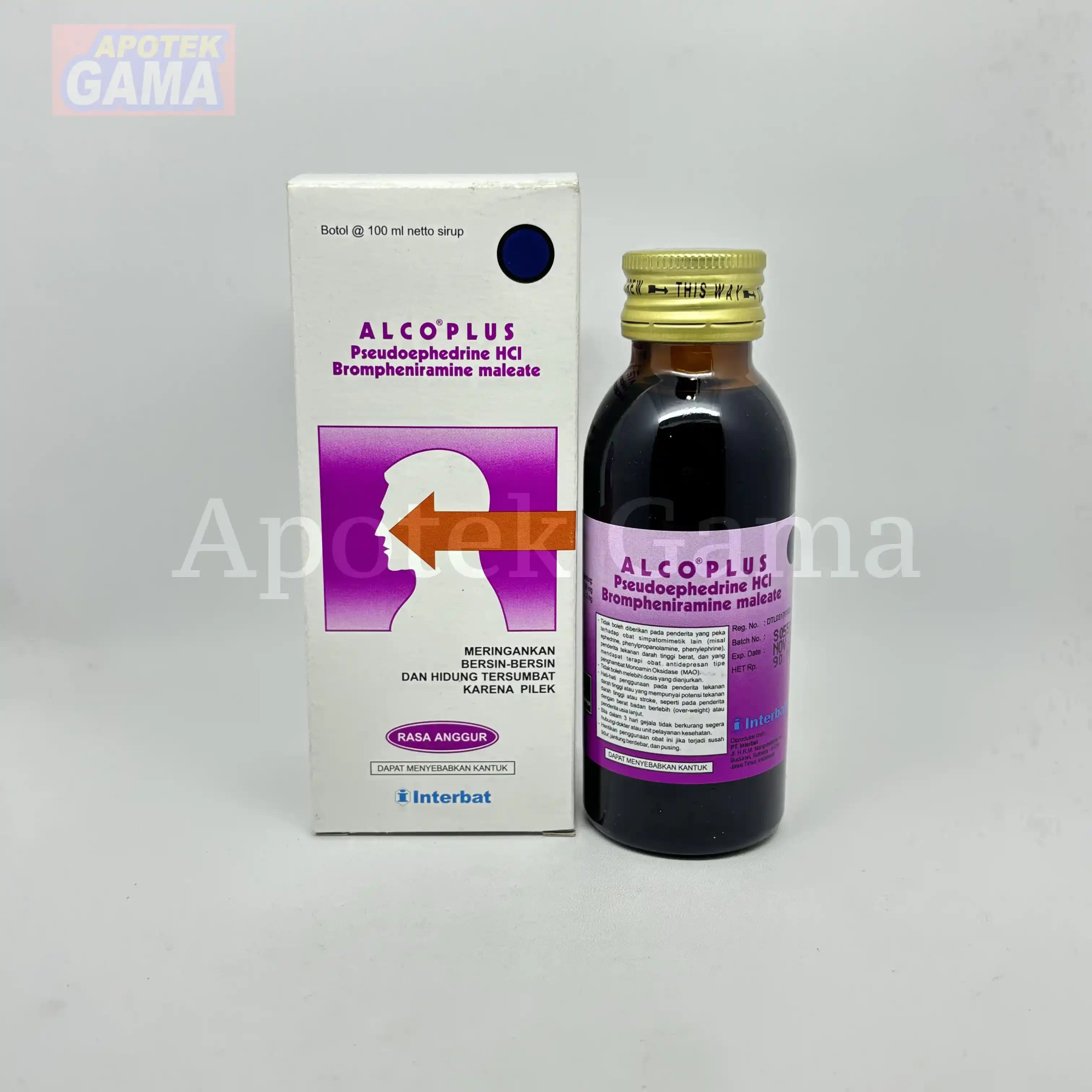 ALCO PLUS SYR 100 ML 4
