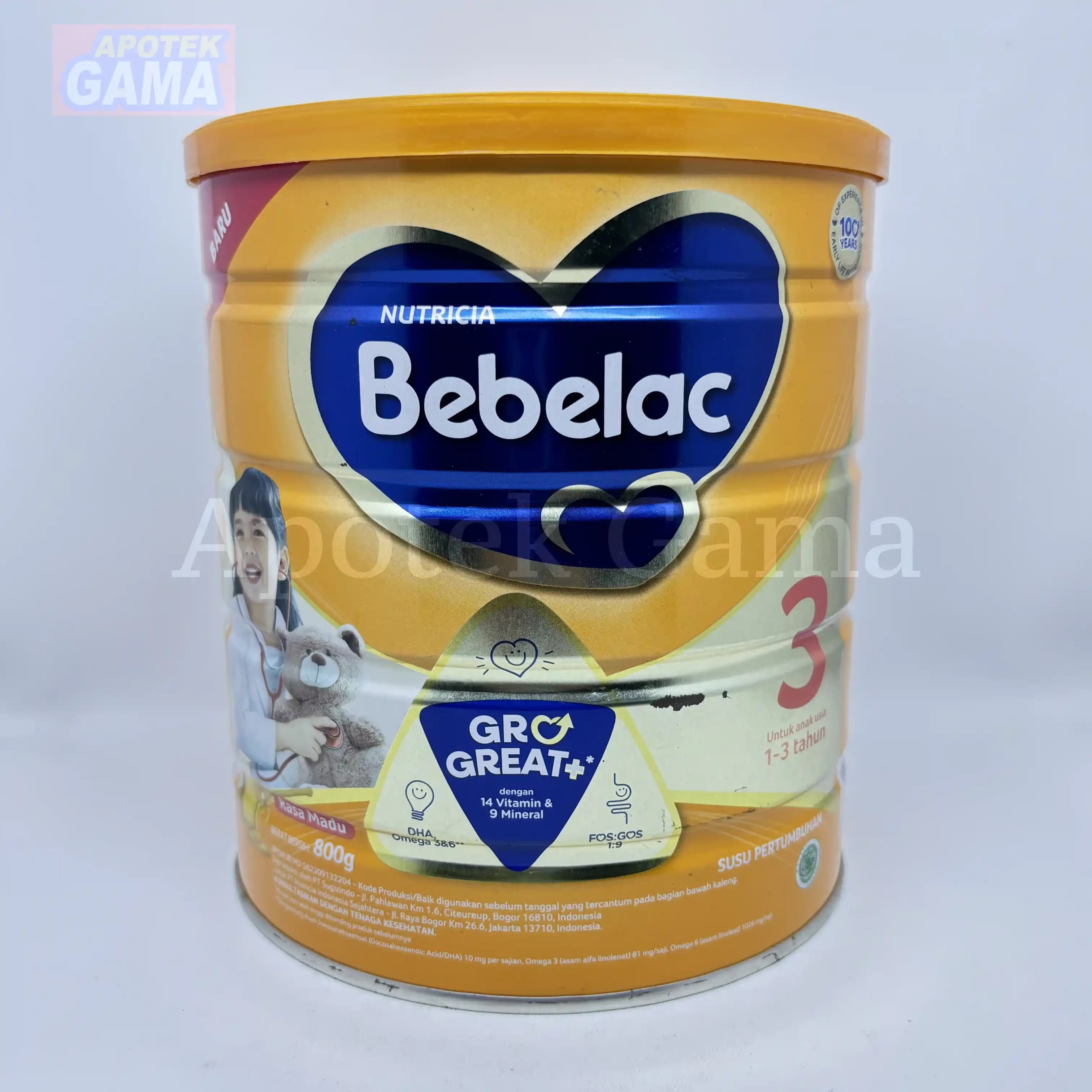 BEBELAC 3 HONEY HIQEQ 800 GR 3