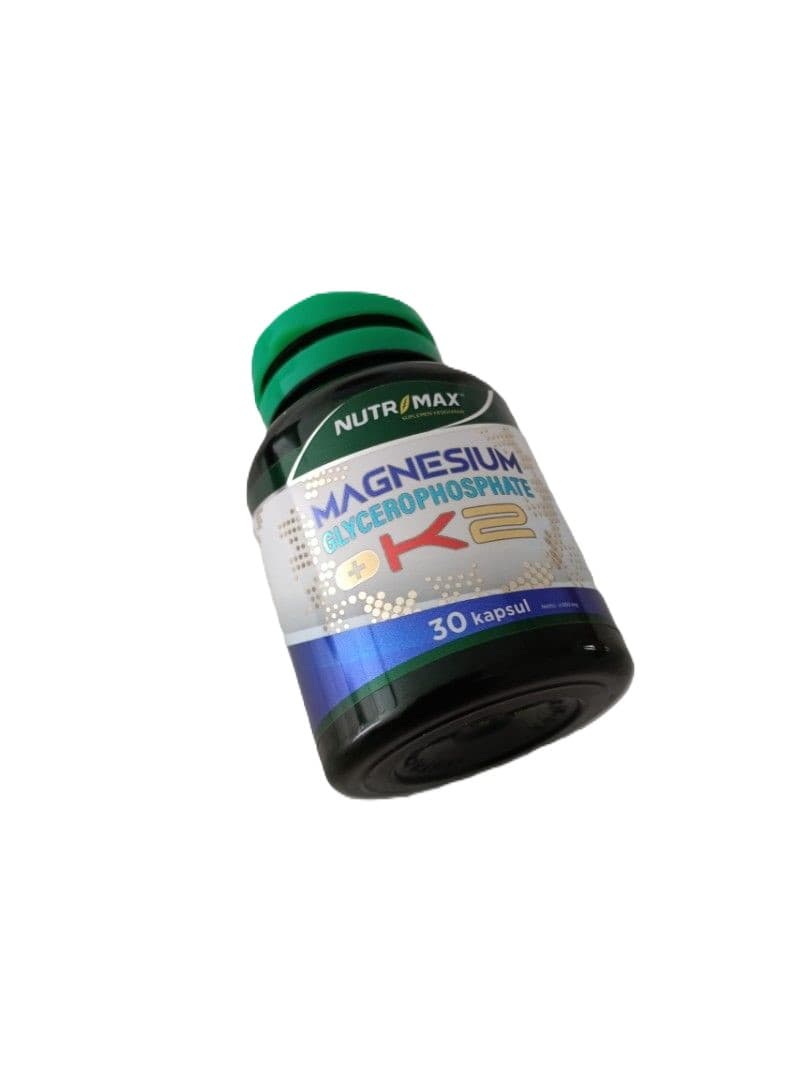 NUTRIMAX MAGNESIUM GLYCEROPHOSPHATE + K2 30CAP 3