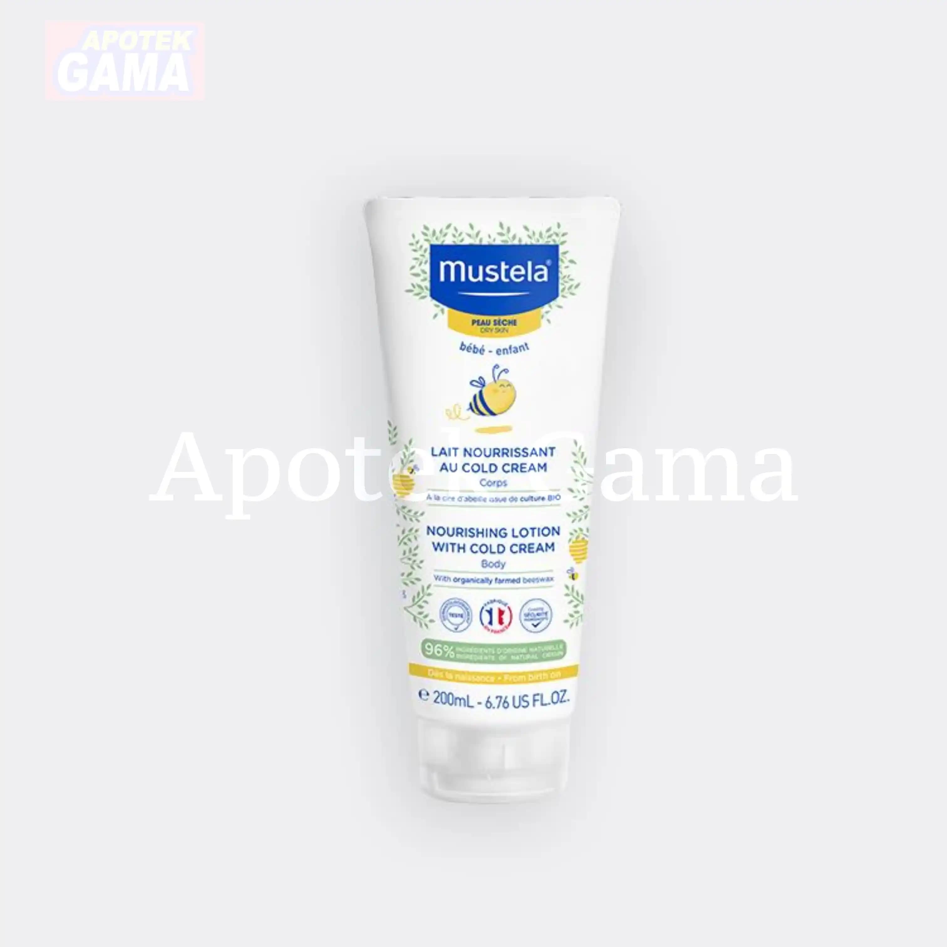MUSTELA NOURISHING LOTION WITH COLD CREAM 200ML