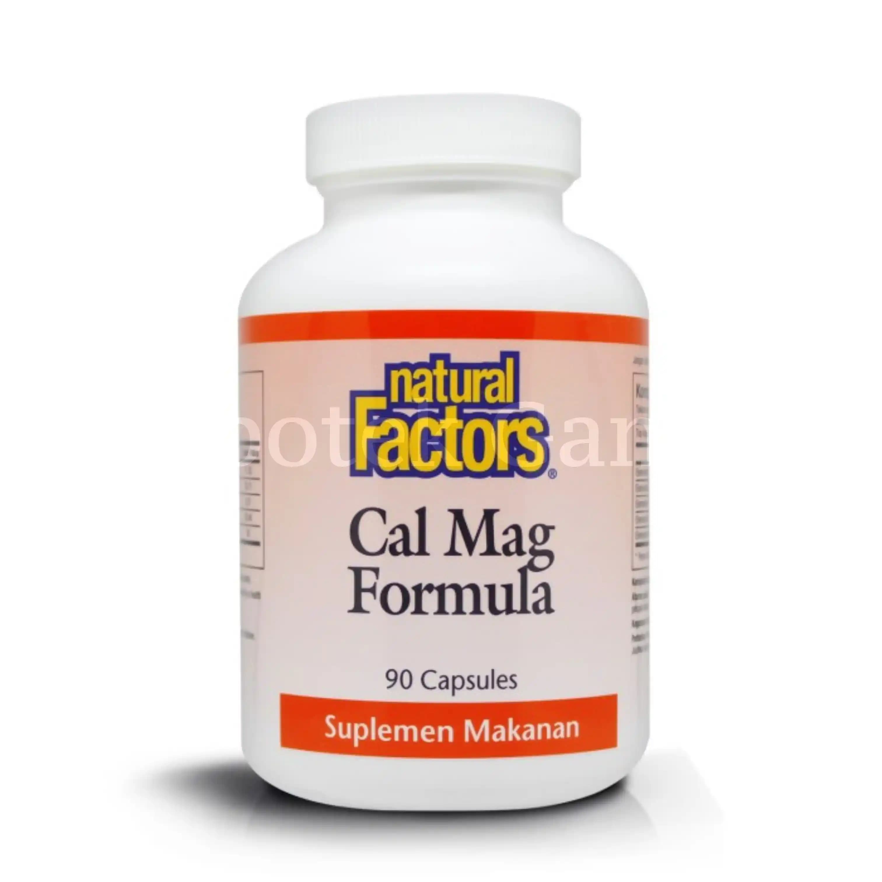 NATURAL FACTORS CAL MAG FORMULA 90S 2