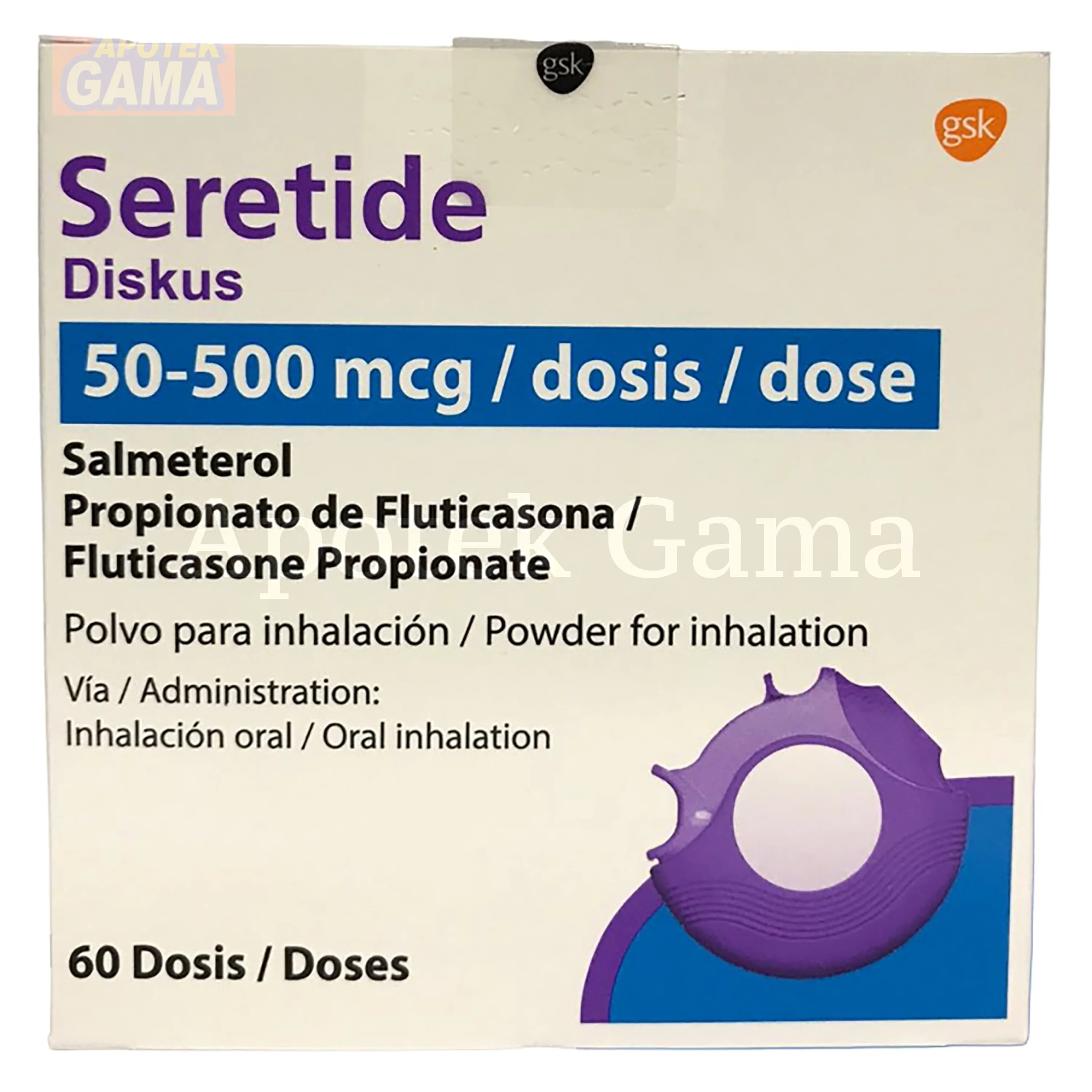 SERETIDE DISKUS 50/500 MCG 2