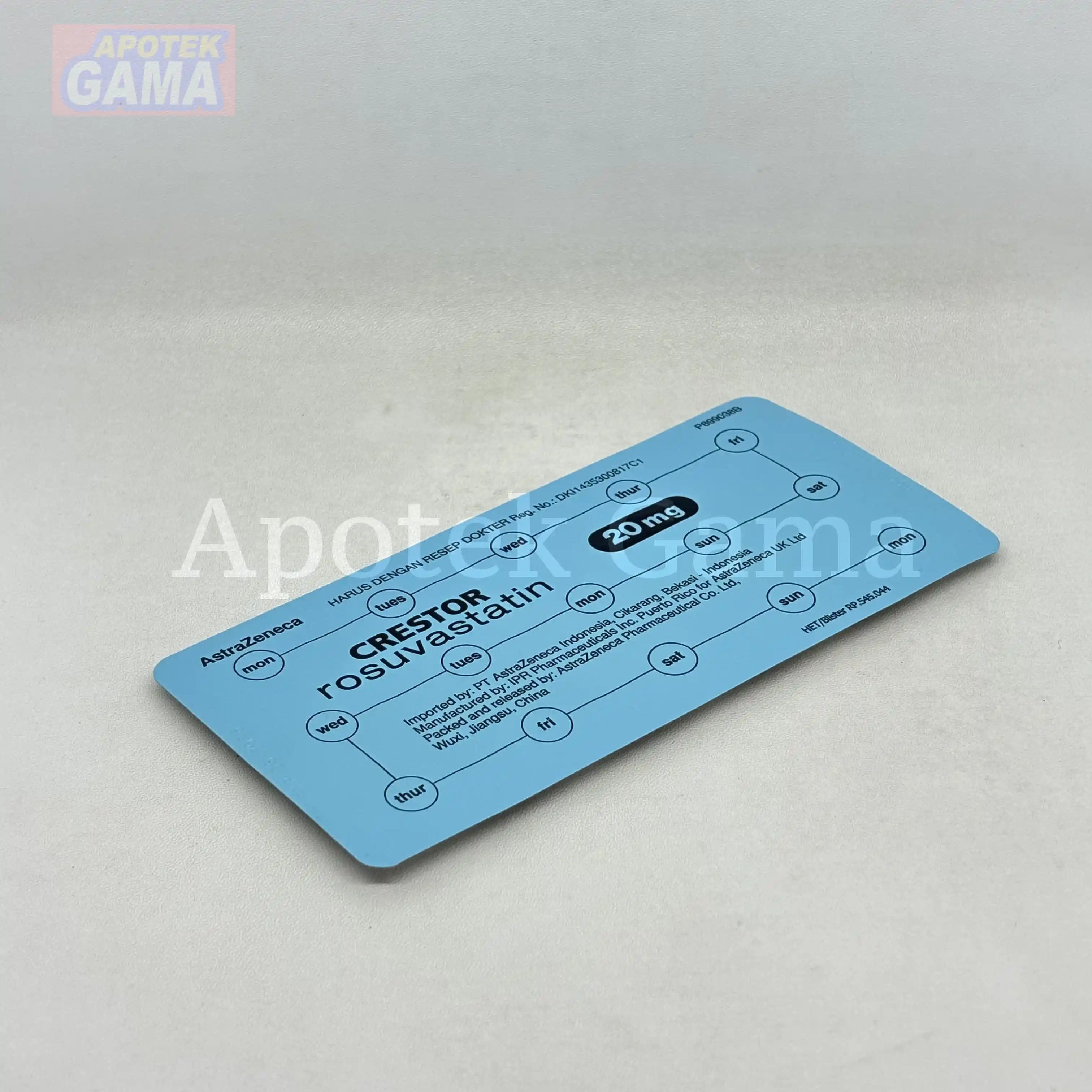 CRESTOR TAB 20  3