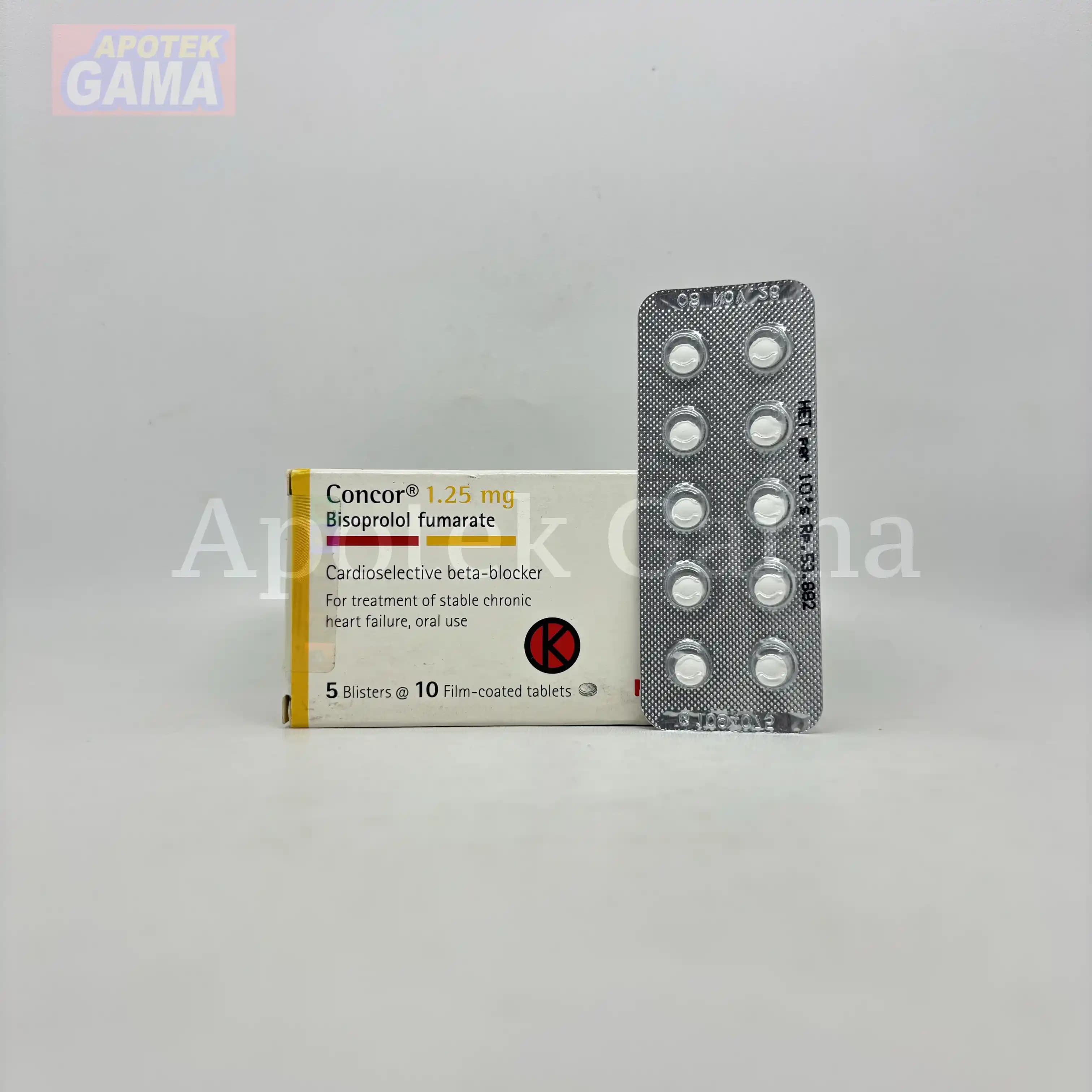 CONCOR TAB 1,25 4
