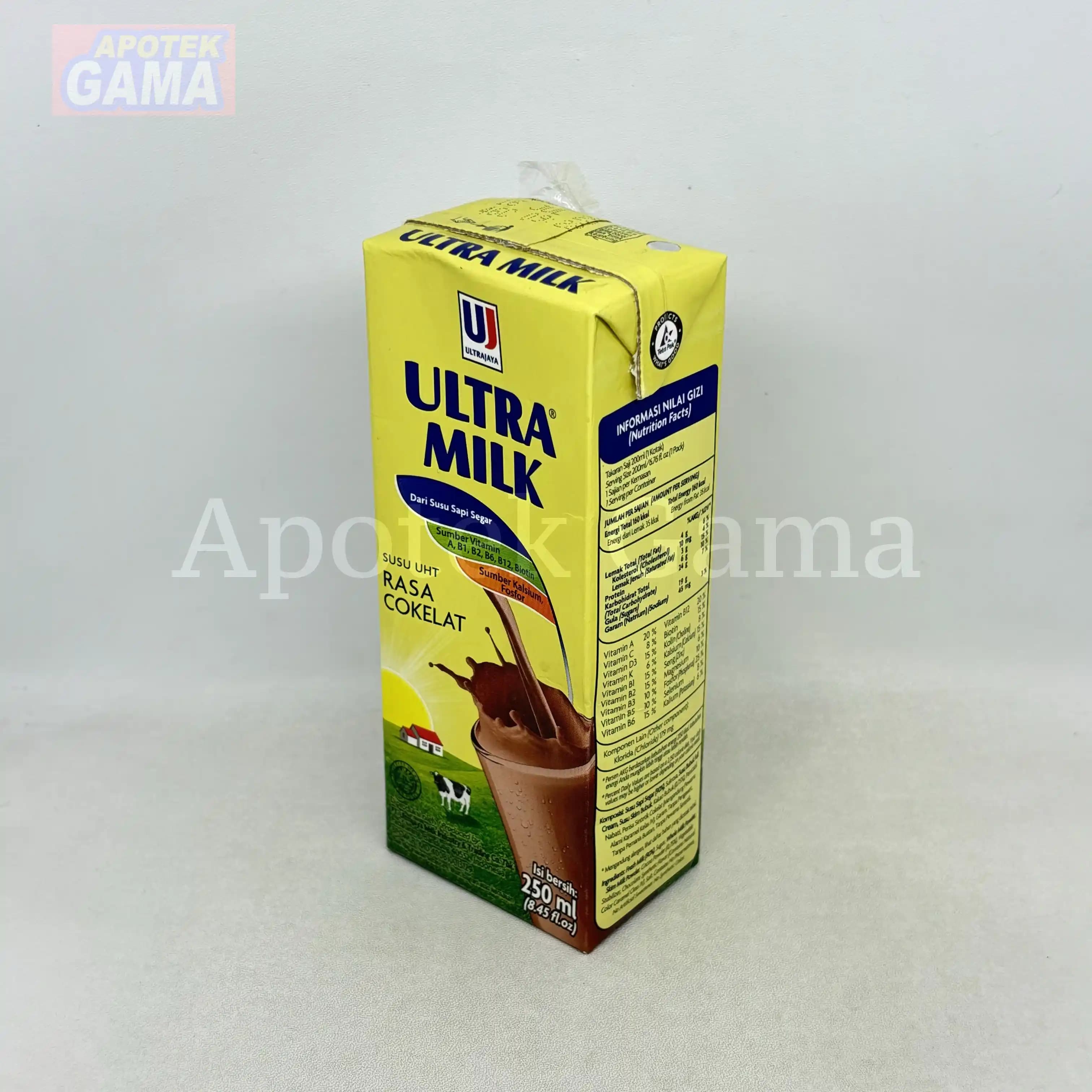 ULTRA MILK COKELAT 250ML 2
