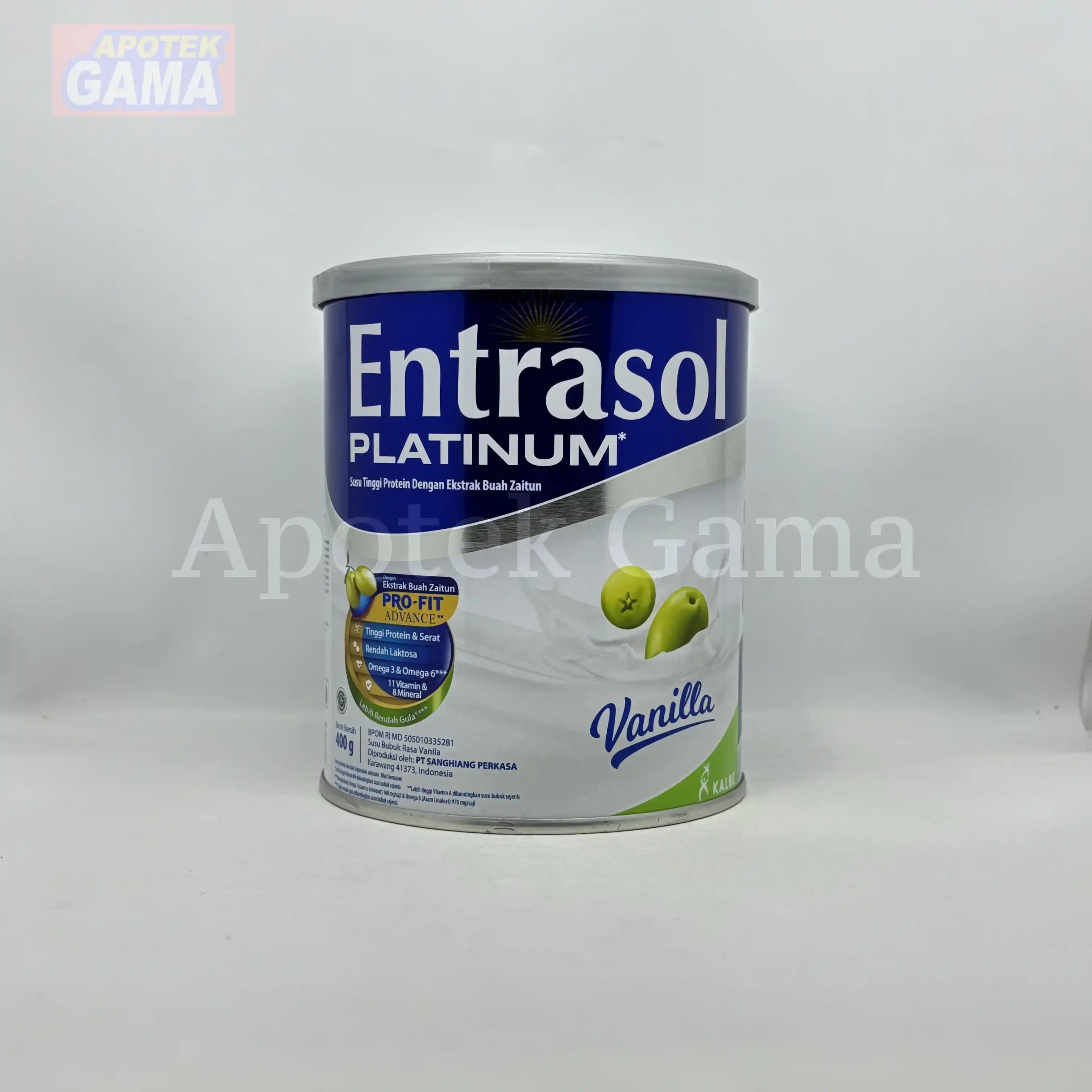 ENTRASOL PLATINUM VANILA 400GR 2