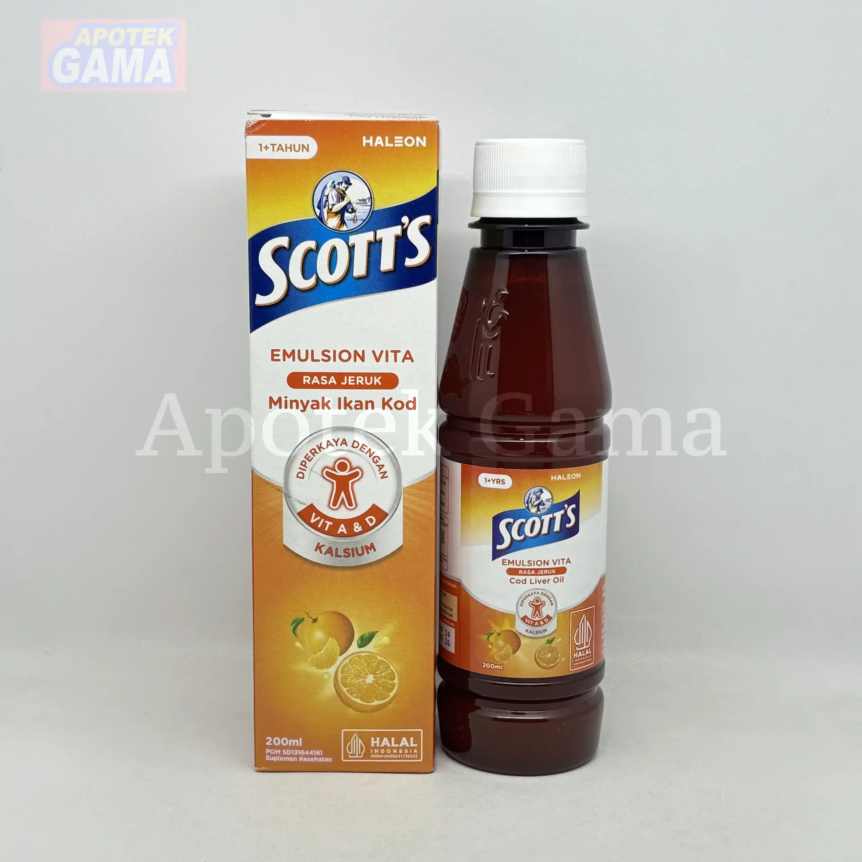 SCOTTS EMULSION VITA 200ML 3