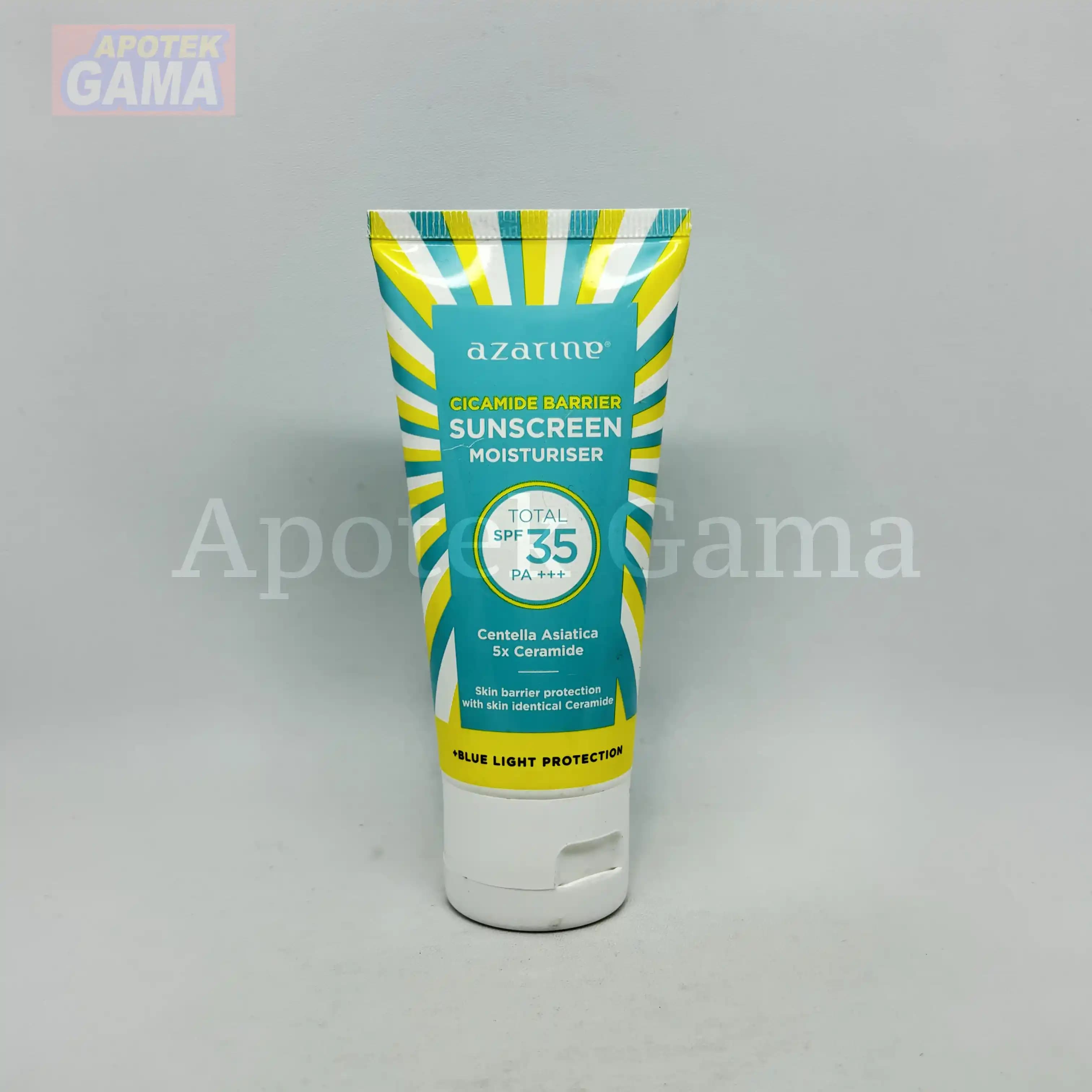 AZARINE CICAMIDE BARRIER SUNSCREEN MOISTRUIZER SPF 35++ 40 ML 4