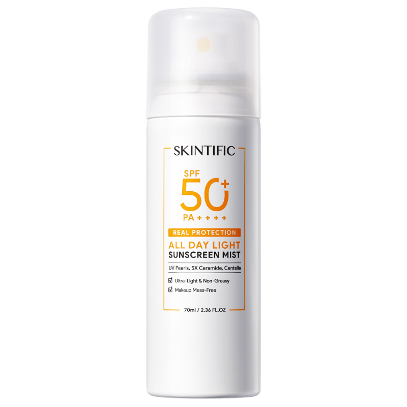 SKINTIFIC ALL DAY LIGHT SUNSCREEN MIST 120ML 6