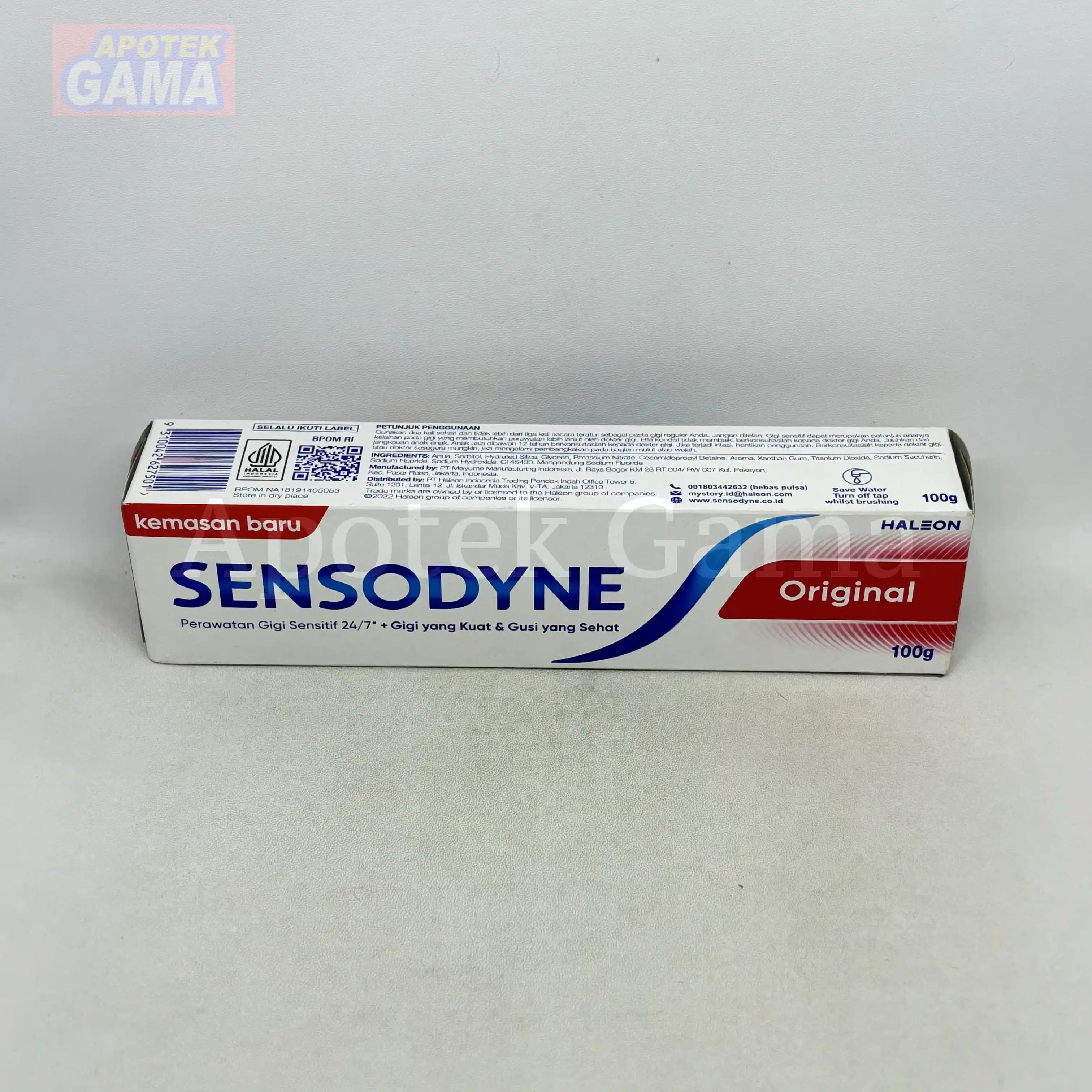 SENSODYNE ORIGINAL FLAVOUR 100GR 4