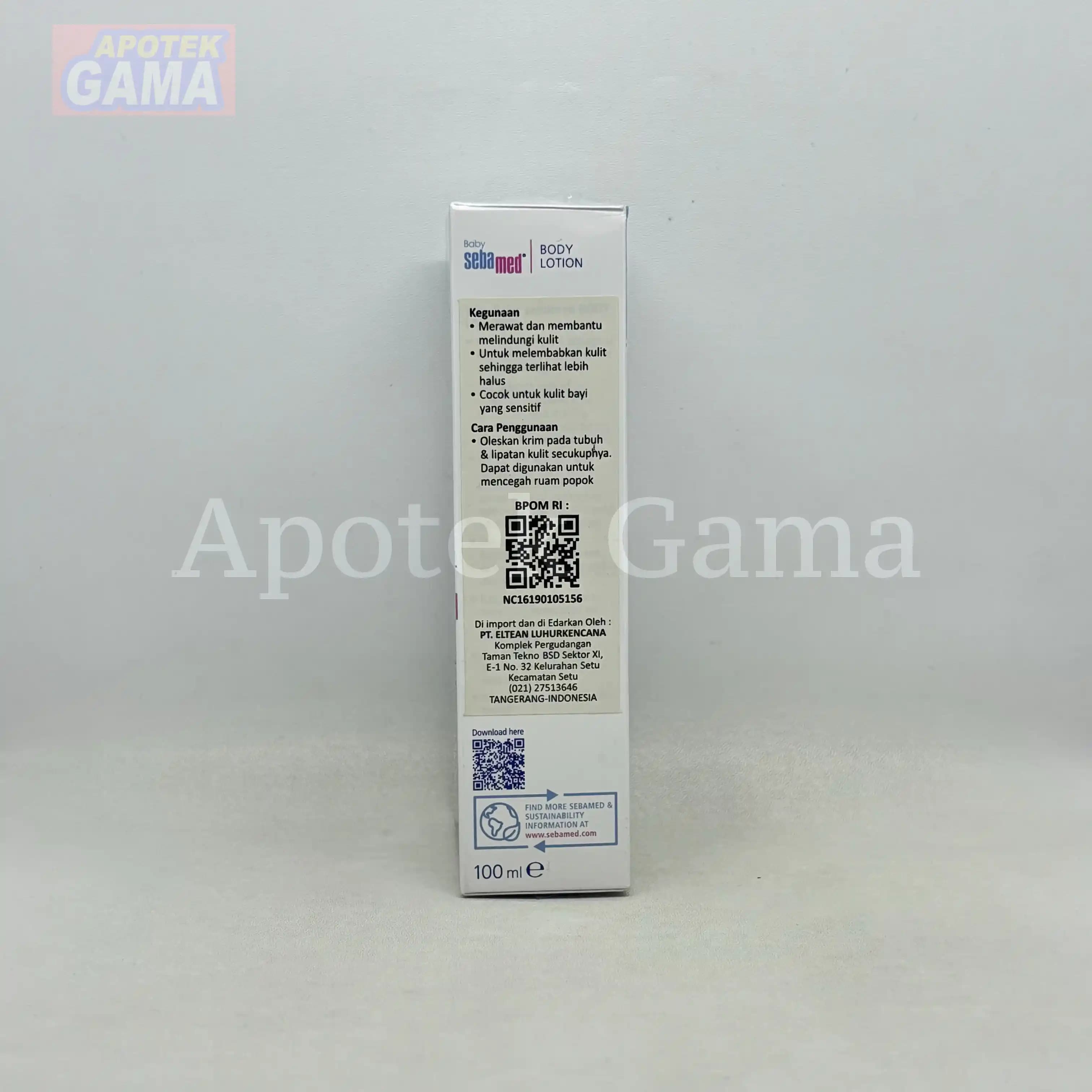 SEBAMED BABY LOTION 100ML 4