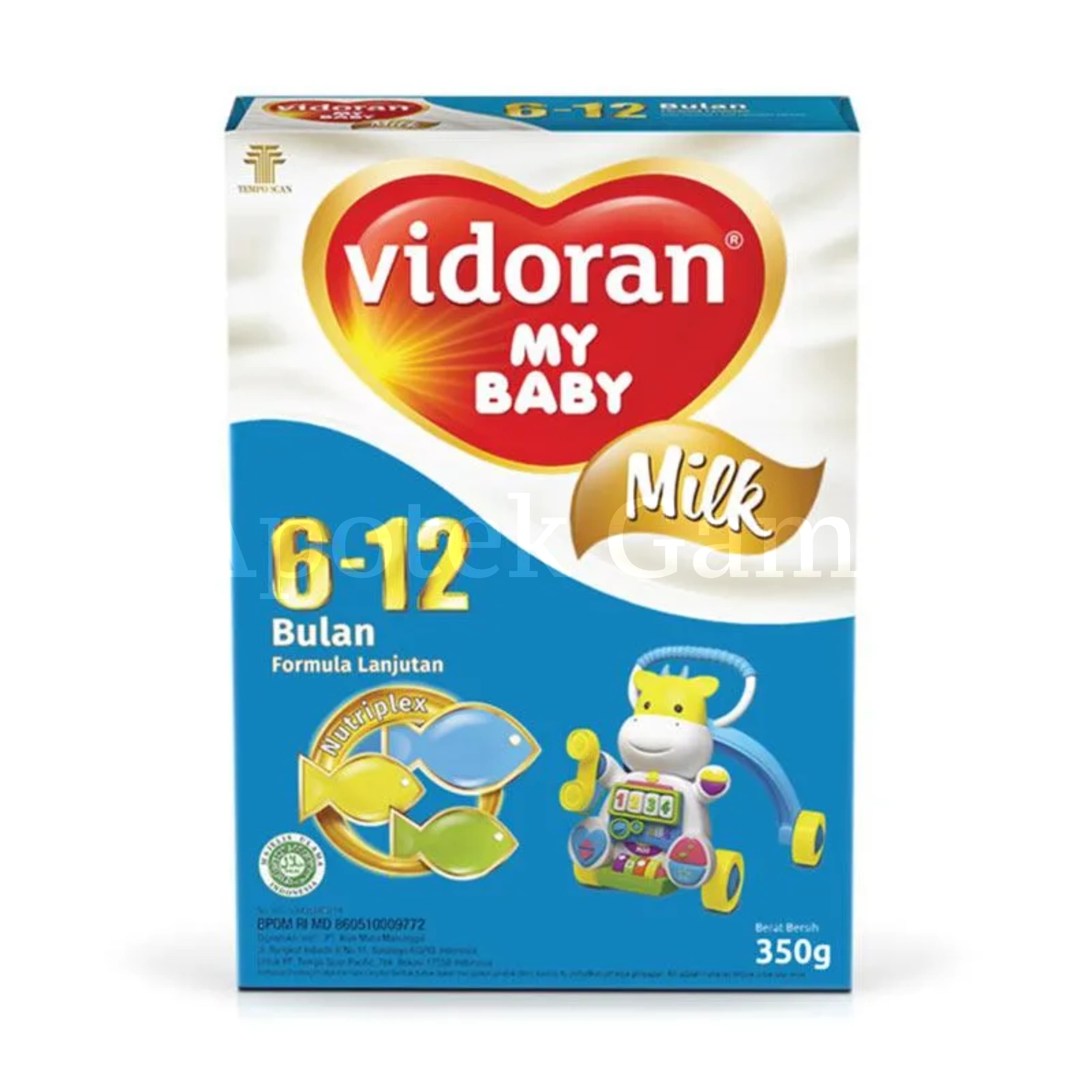 VIDORAN MY BABY 6-12 BLN NUTRIPLEX/350GR