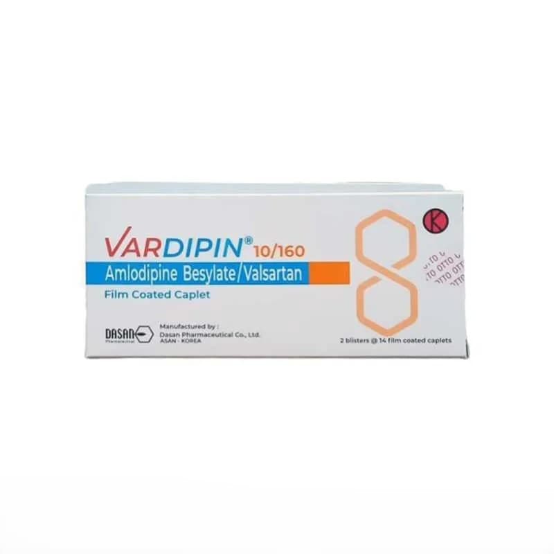 VARDIPIN 10/160MG TABLET