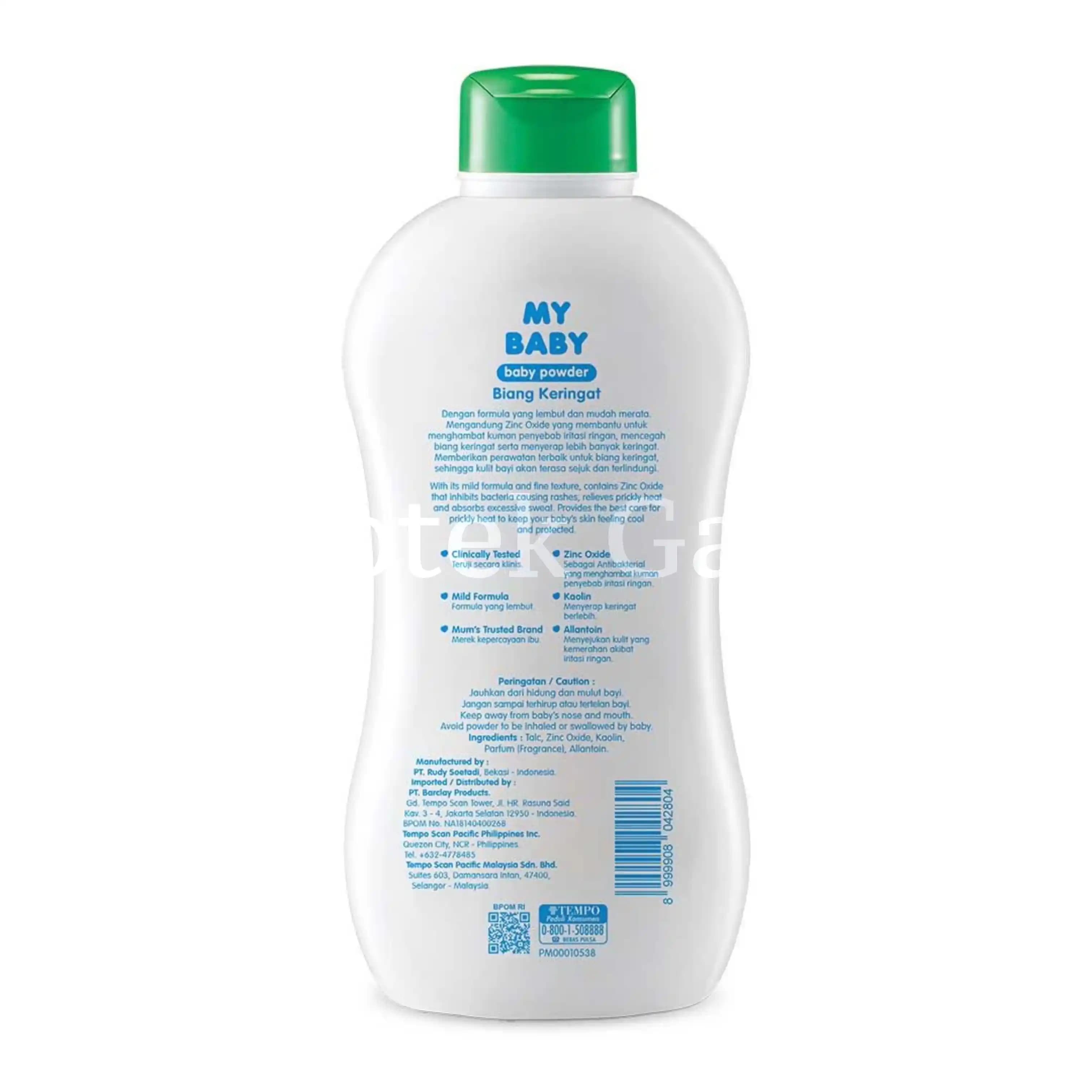 MY BABY POWDER BIANG KERINGAT 50 GR 2