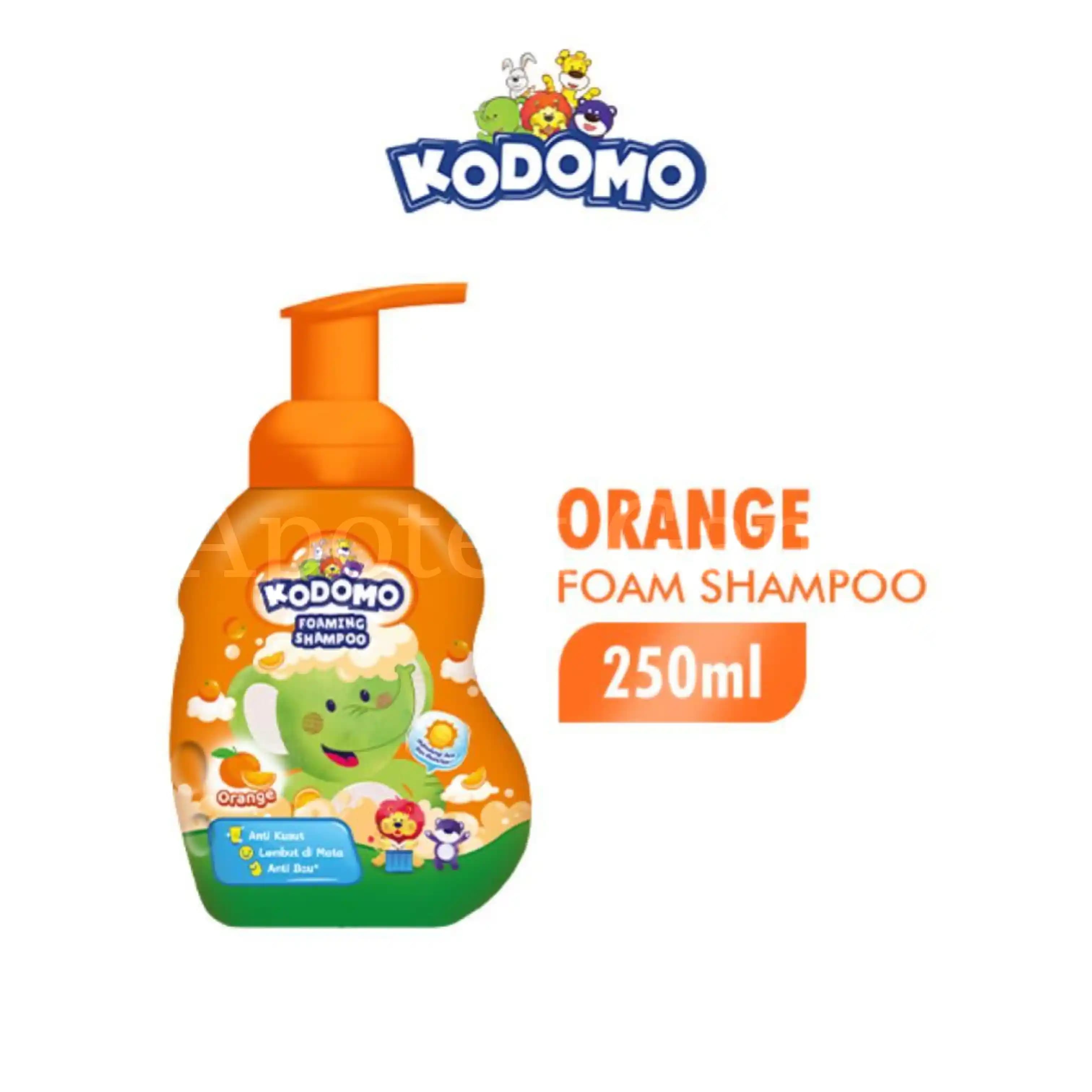 KODOMO SHAMPOO ORANGE 250 ML
