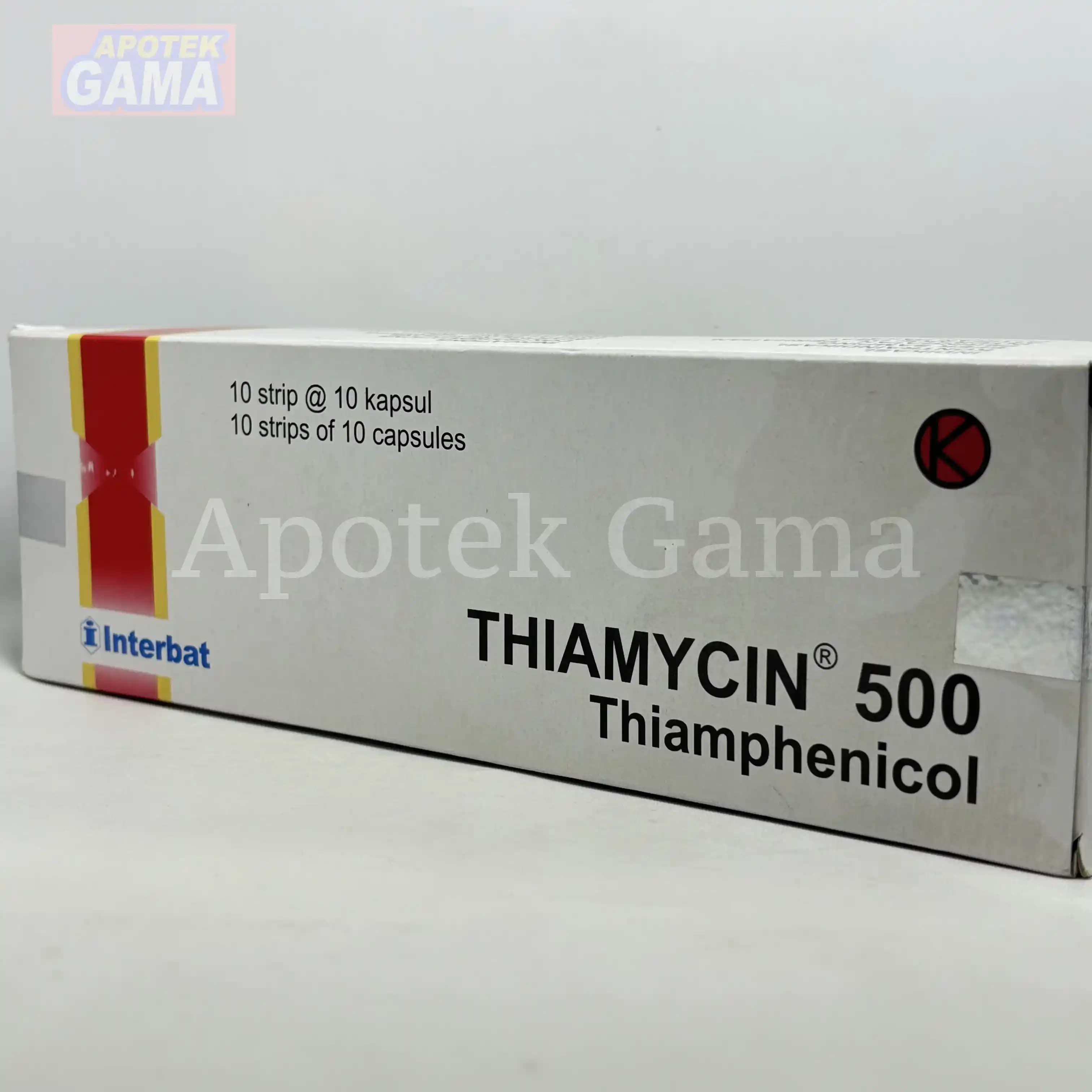 THIAMYCIN CAP 500 4