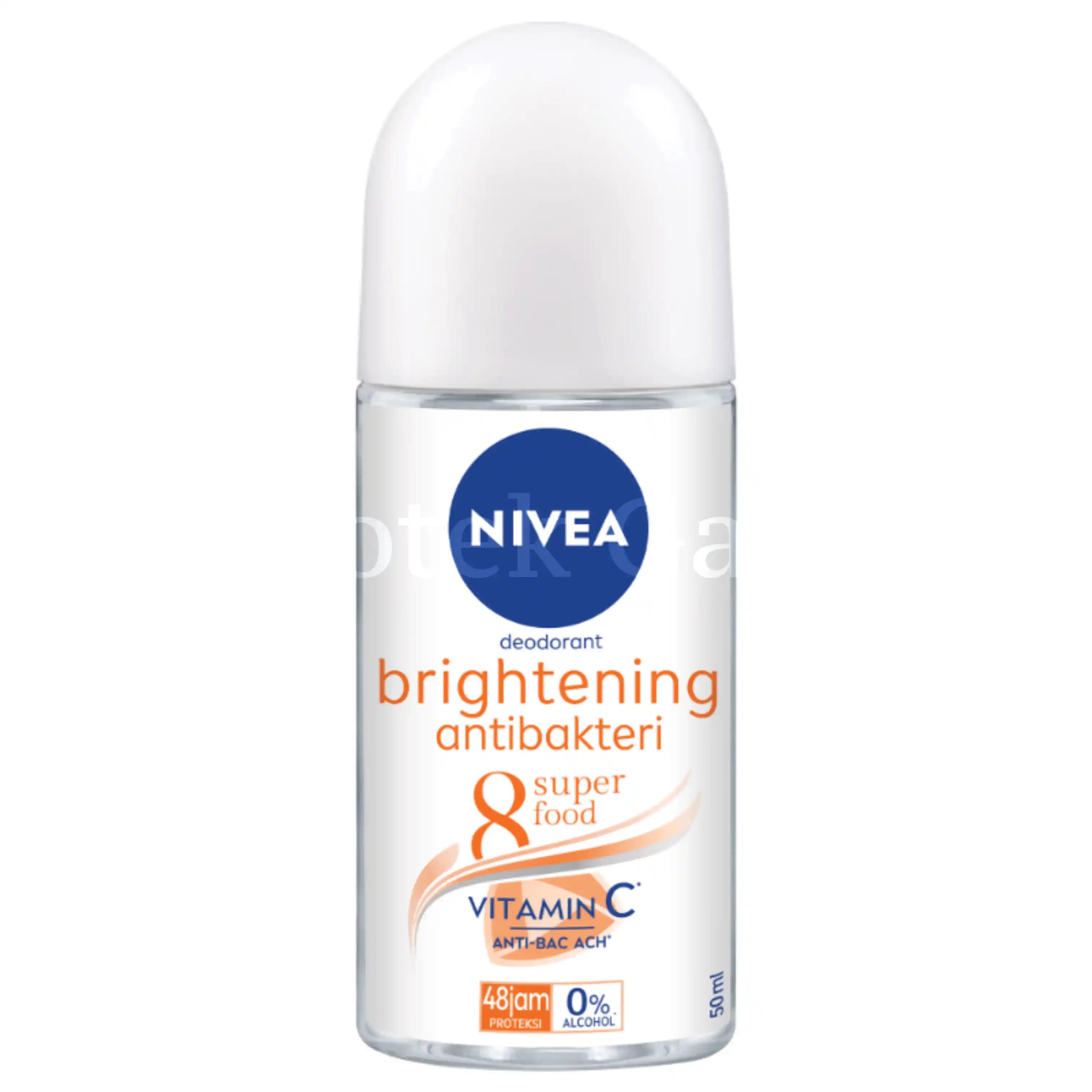 NIVEA DEODORANT ROLL ON WHITE ANTIBAKTERI 50ML