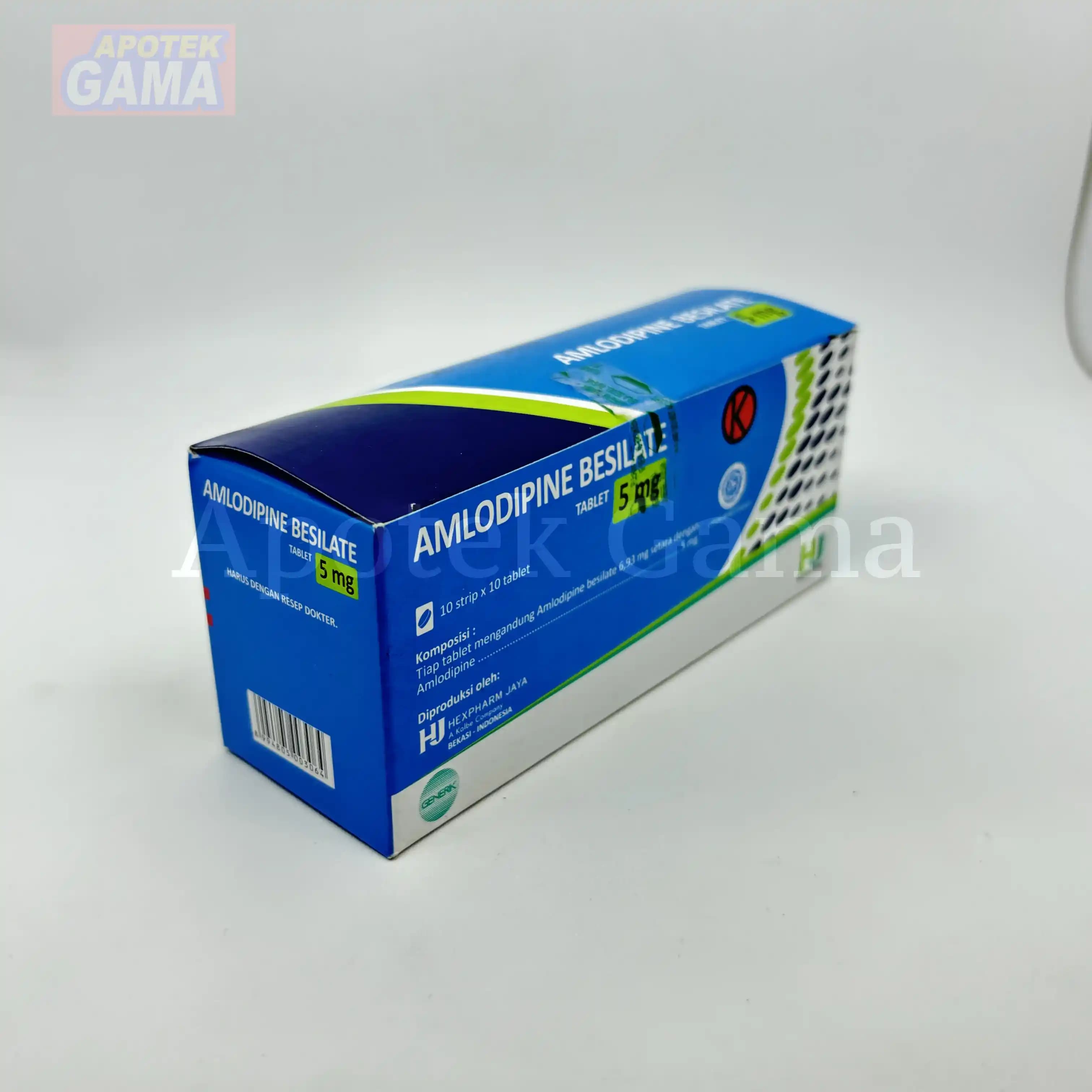 AMLODIPINE TAB 5 MG BRAND HJ 2