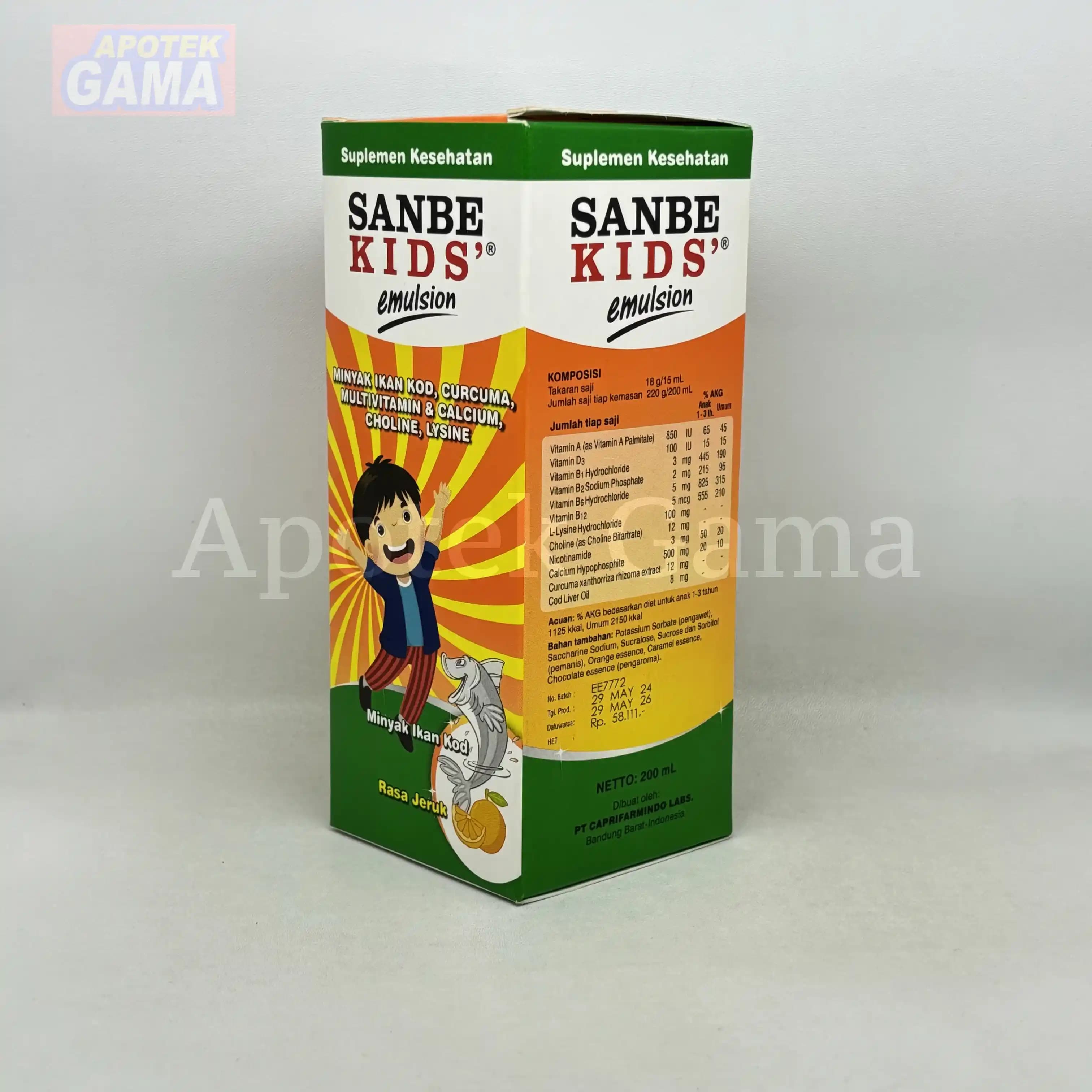 SANBE KIDS EMULSION SYR