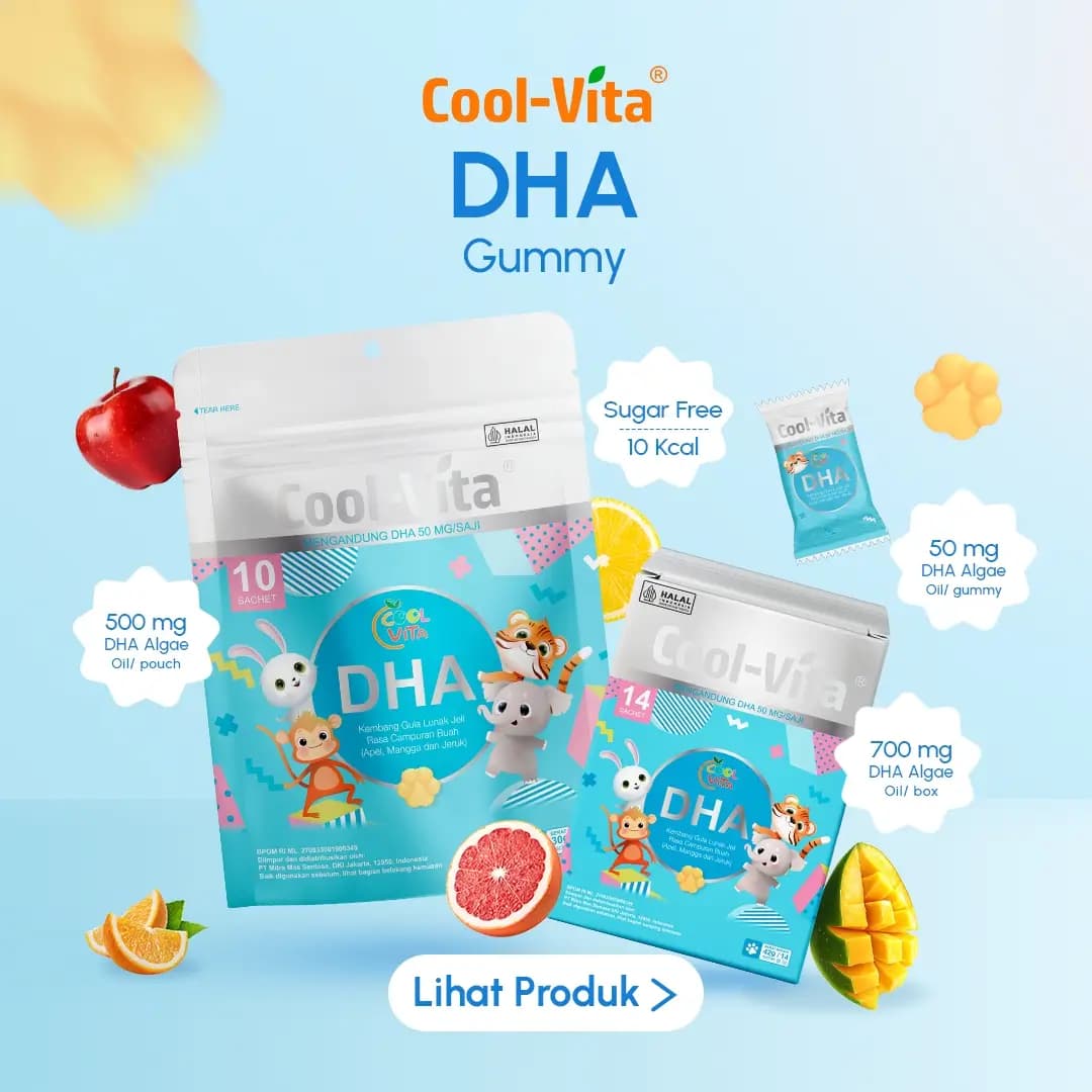 COOLVITA DHA GUMMY POUCH 10PCS 3