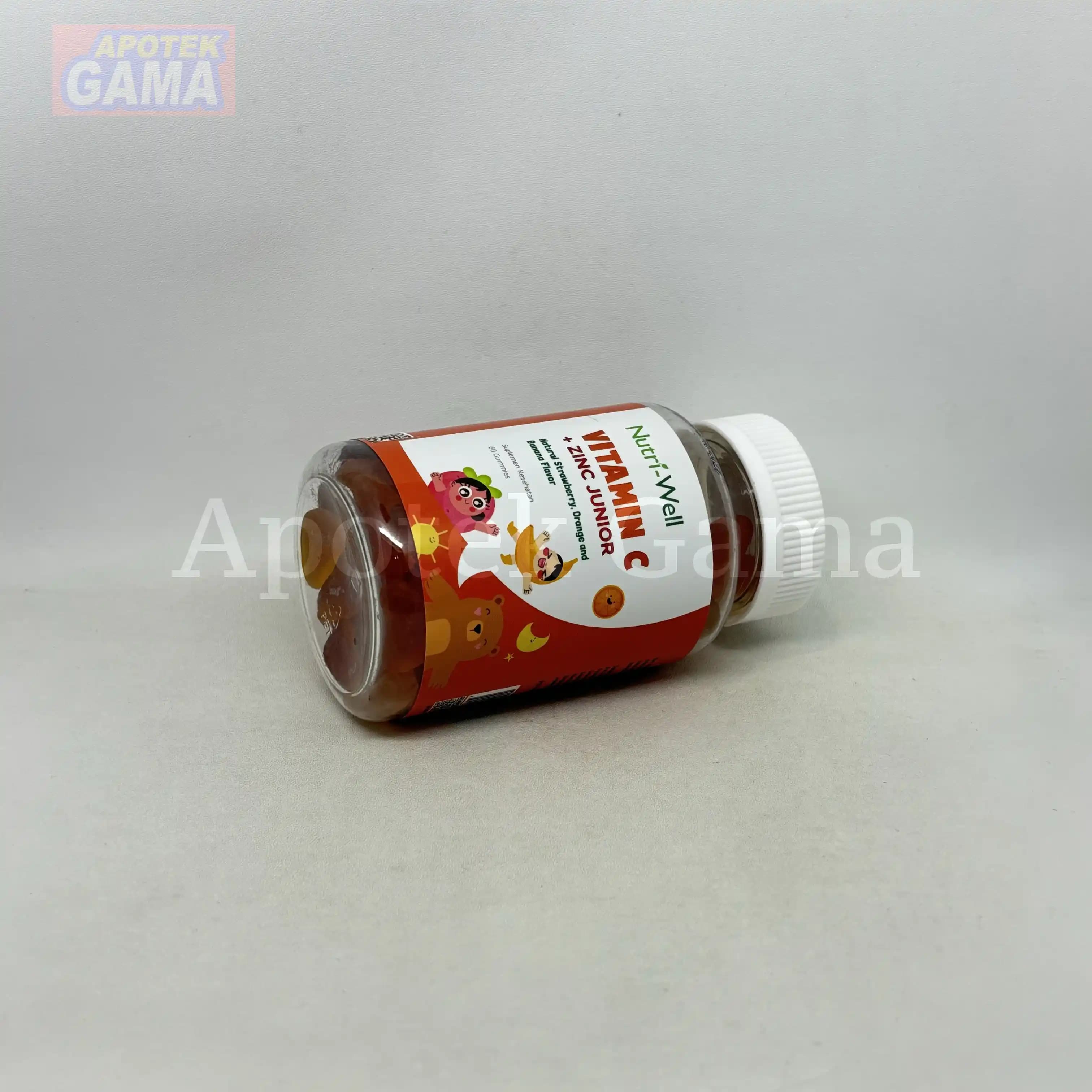 NUTRIWELL VIT C + ZINC JUNIOR 60 GUMMIES 3