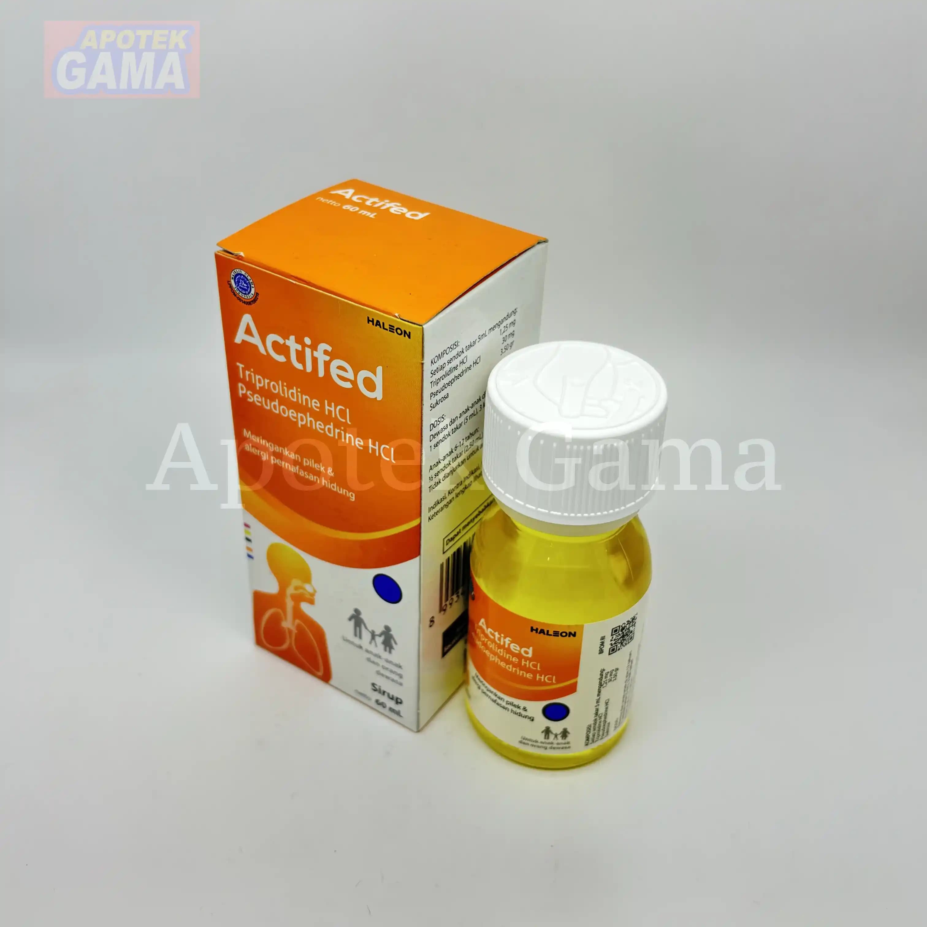 ACTIFED KUNING  60 ML SYR