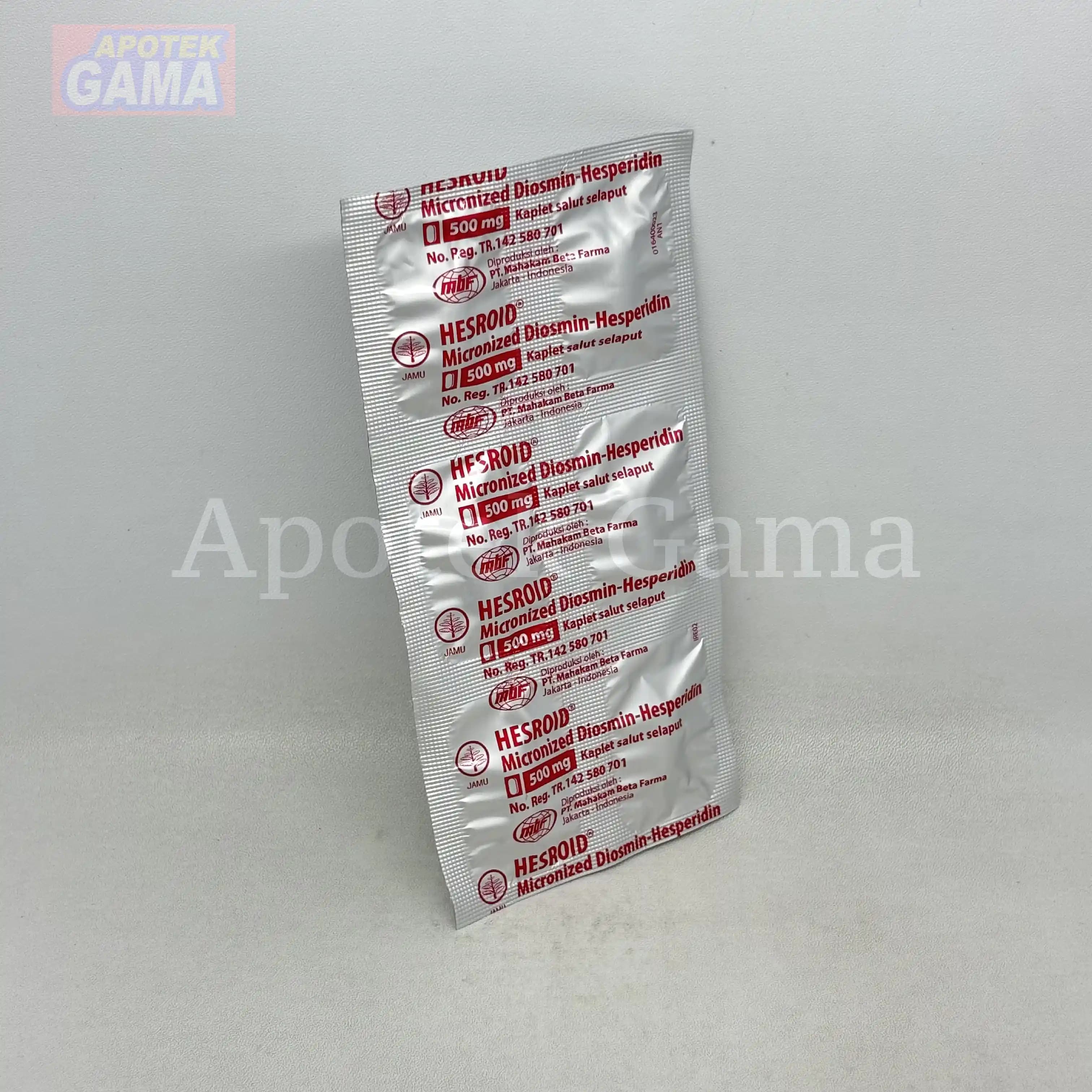 HESROID 500MG 5