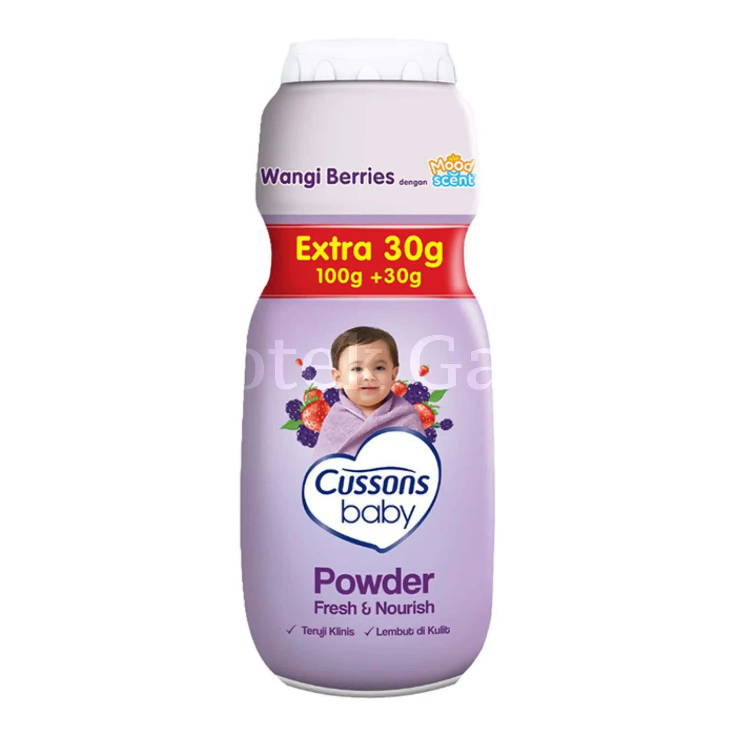 CUSSONS BABY POWDER FRESH & NOURISH 100 GR