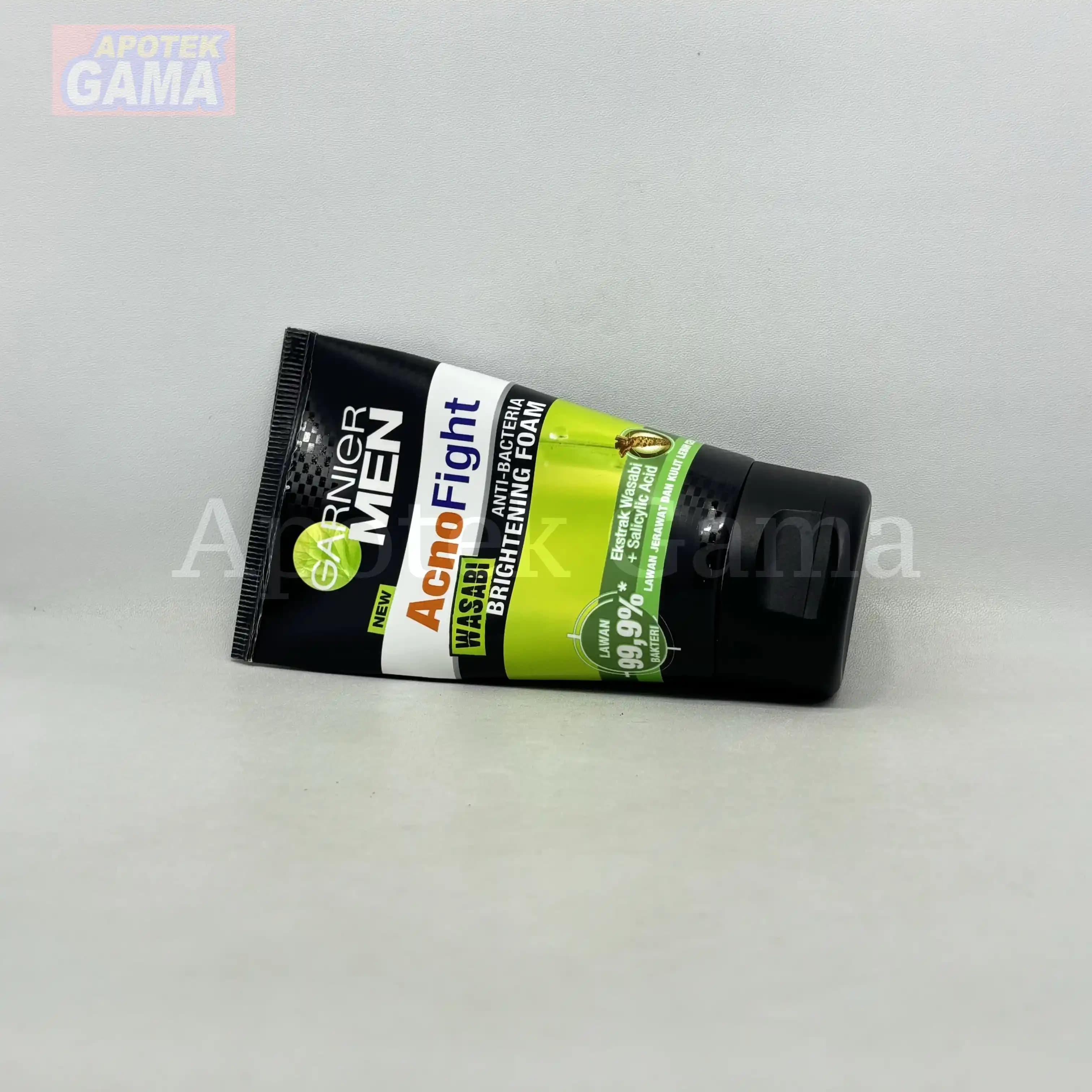 GARNIER MEN ACNO FIGHT WASABI FOAM 100 ML 2