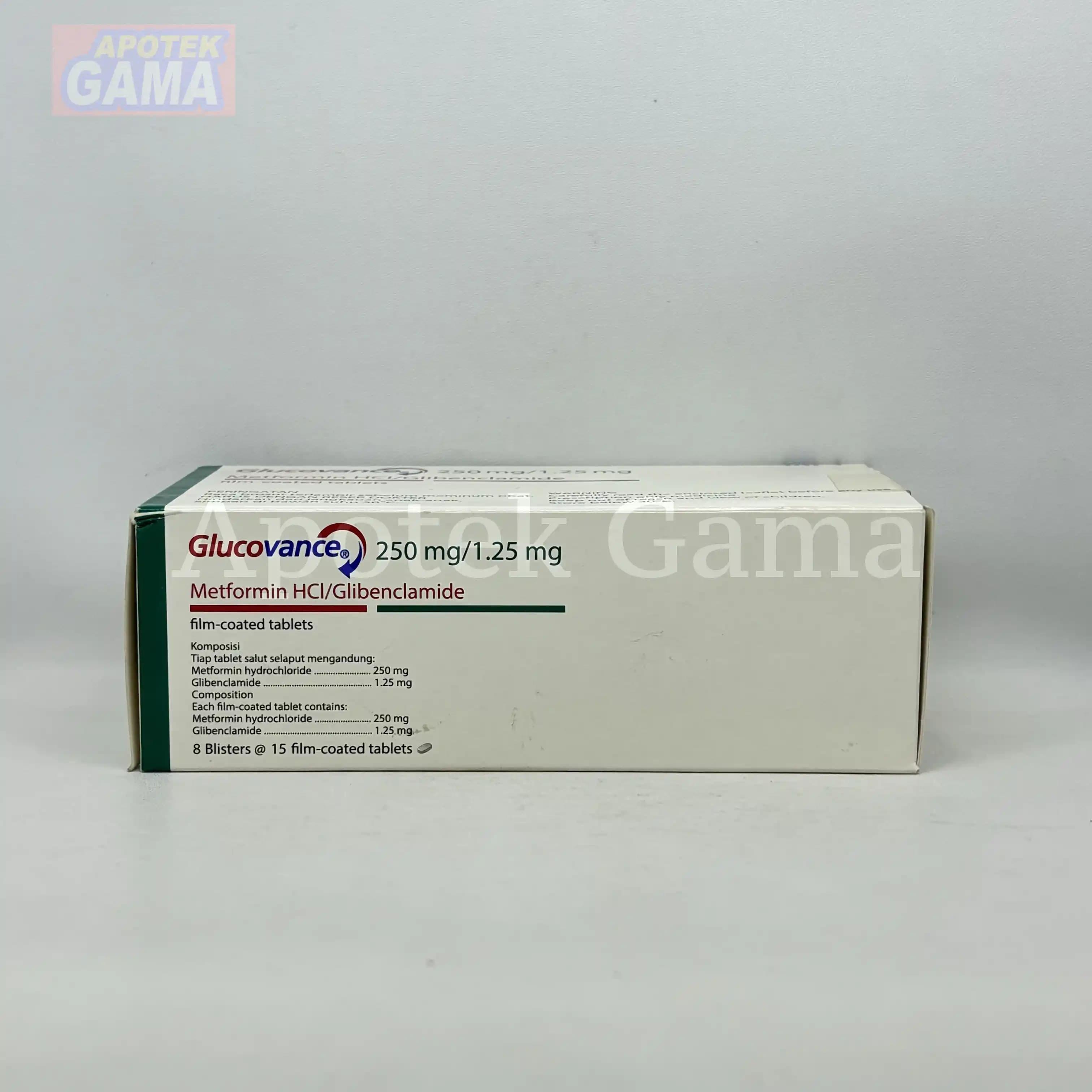 GLUCOVANCE TAB 250/1.25 5