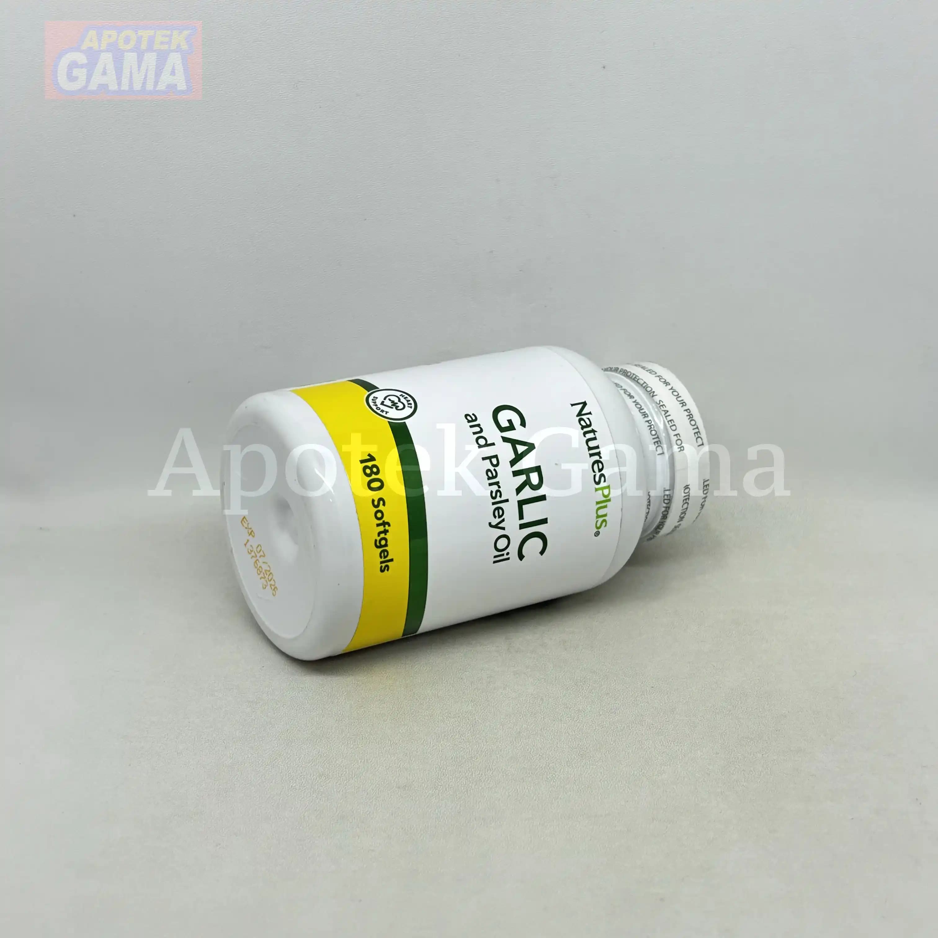 NATURES PLUS GARLIC & PARSLEYOIL 180S 4