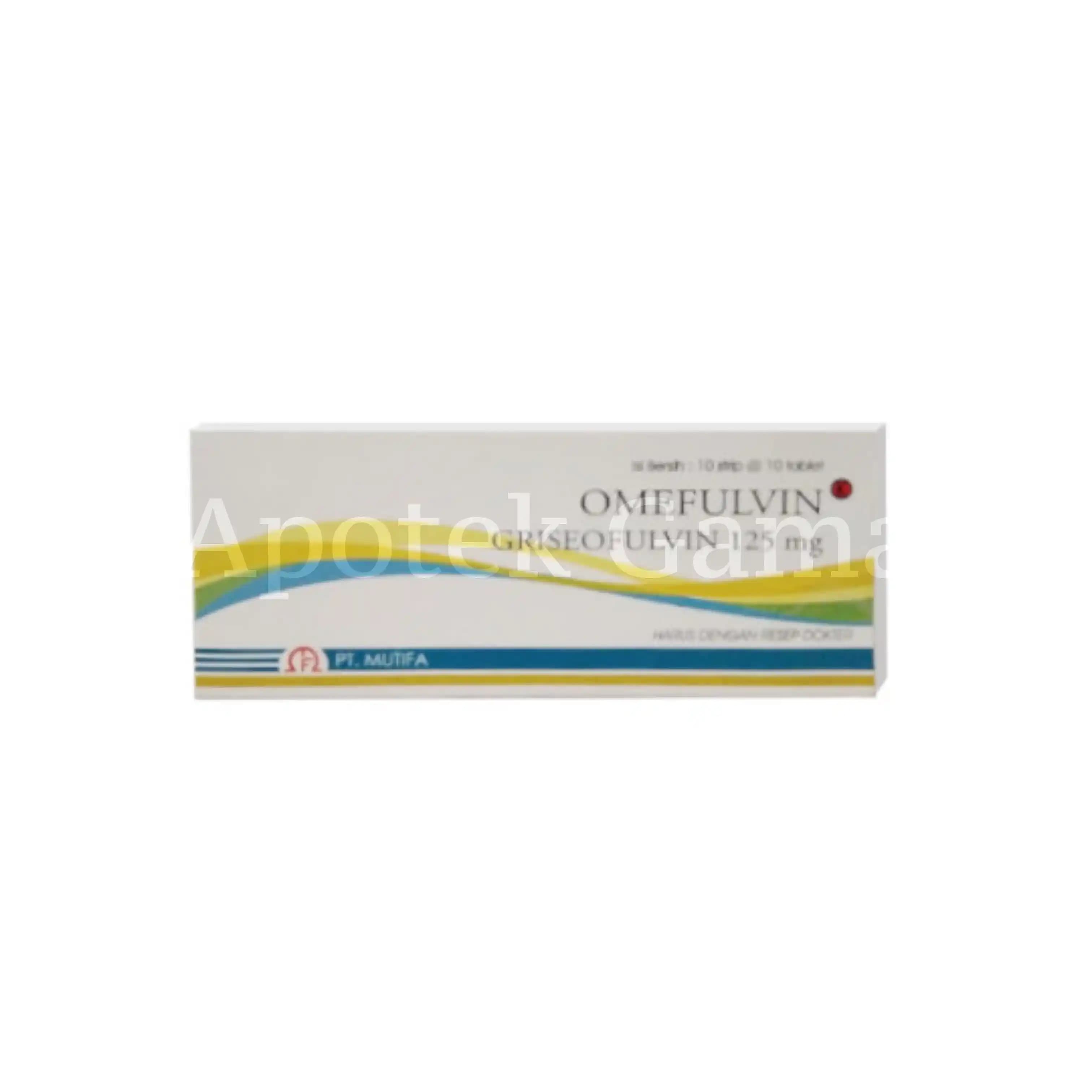 OMEFULVIN TABLET 125MG