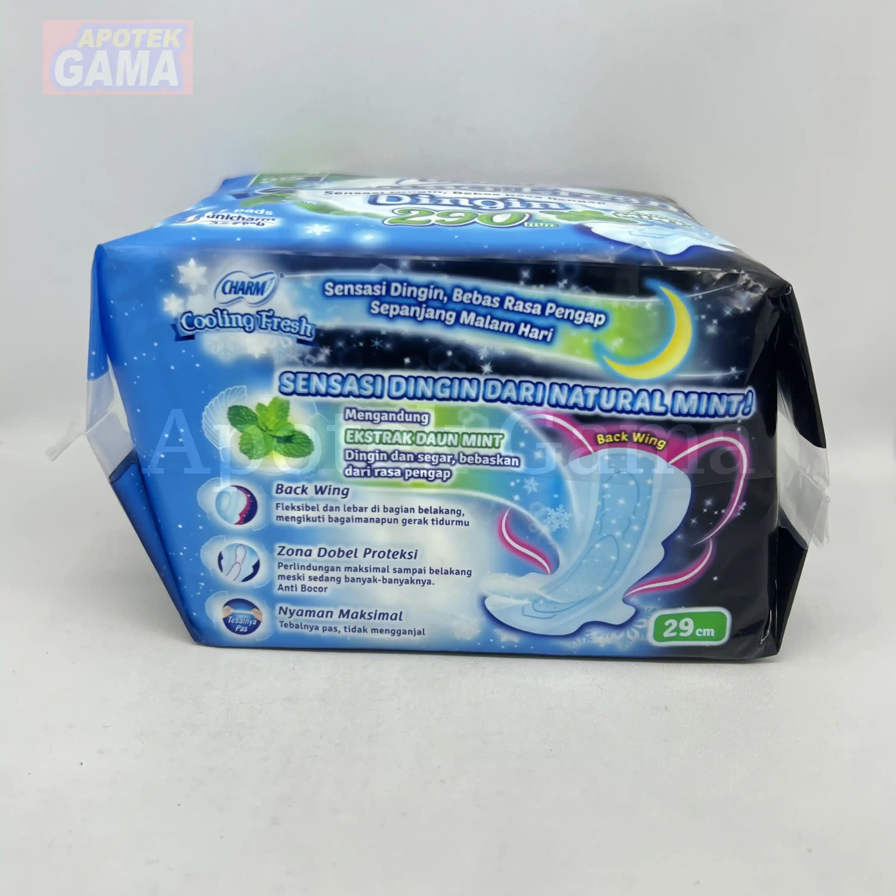 CHARM SOFTEX COOLING FRESH 29 CM ISI 10 4