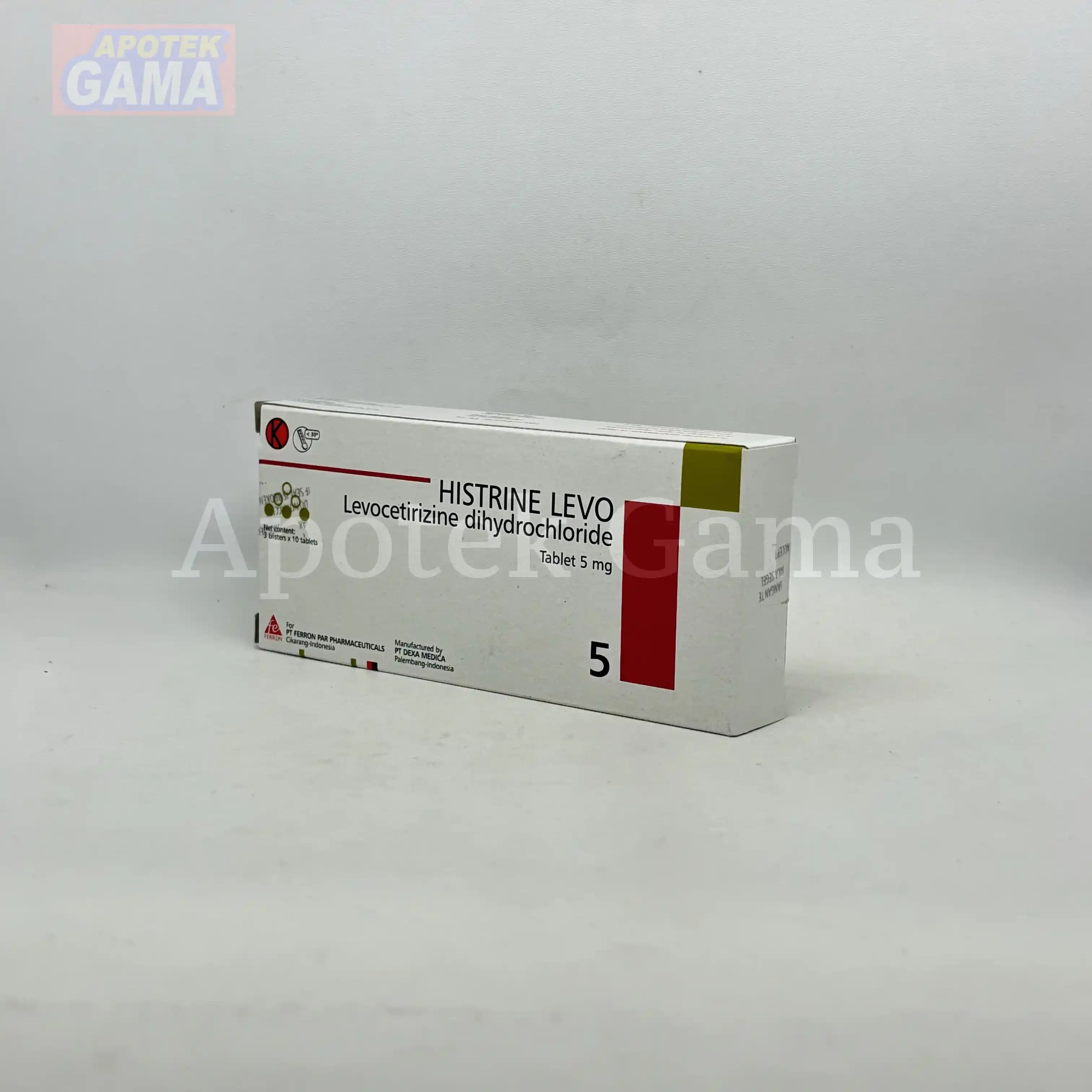 HISTRINE LEVO 5MG TAB 5